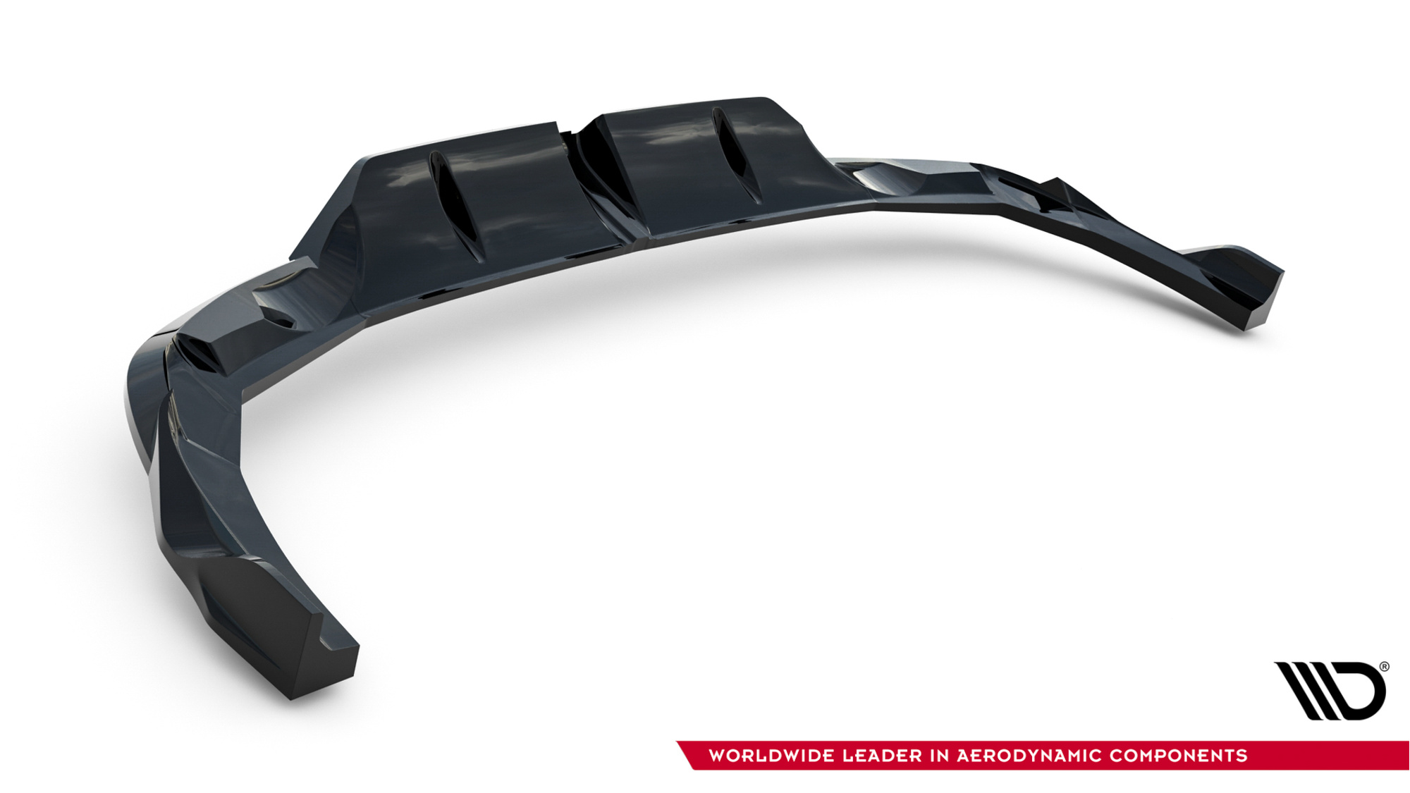 Baksplitter med diffuser Audi RS3 (8Y) Facelift 2024 -> | Glossy Black Edition V2 – bilde 6
