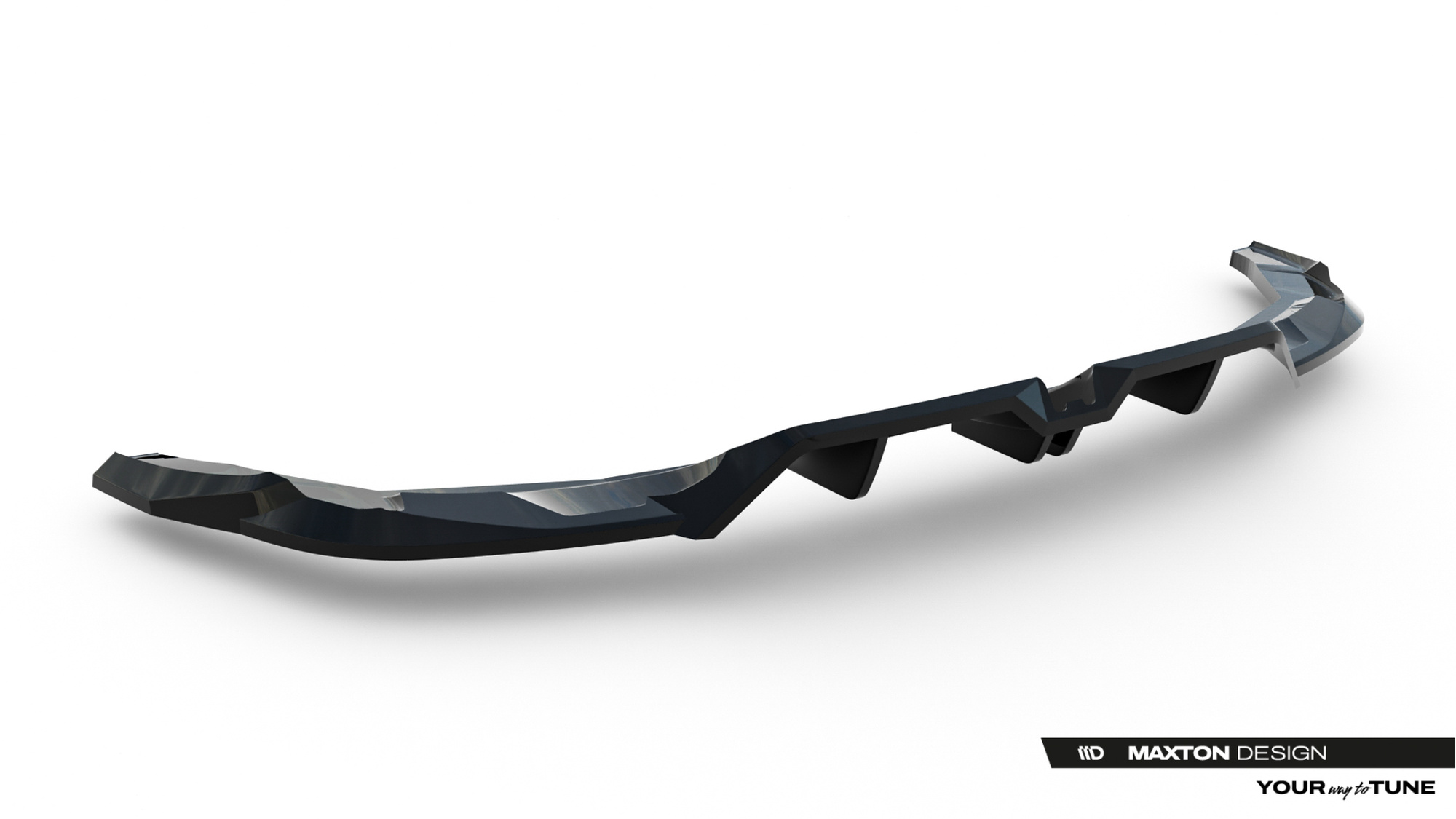 Baksplitter med diffuser Audi RS3 (8Y) Facelift 2024 ->  | Glossy Black Edition V2 – bilde 6