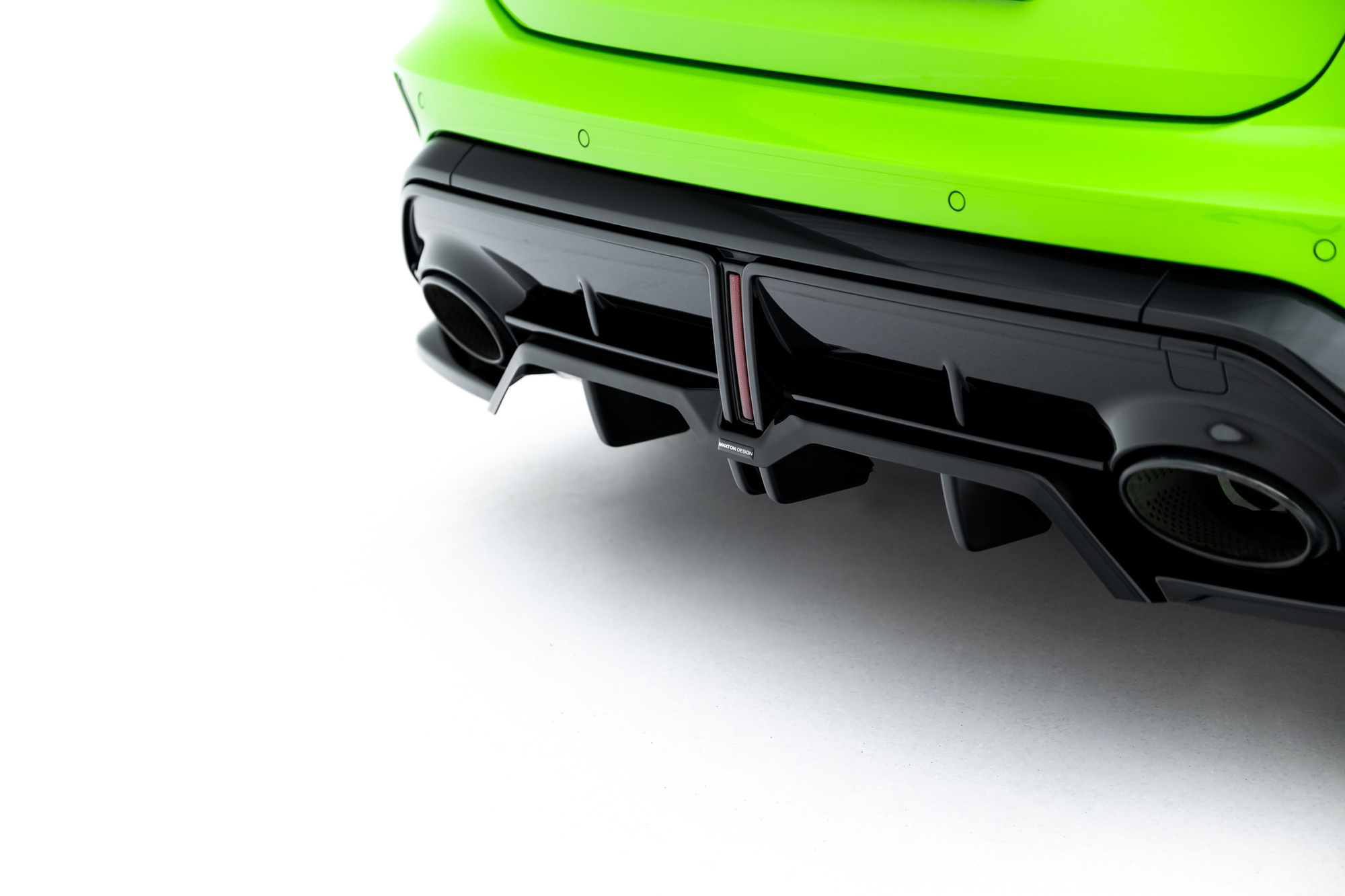 Baksplitter med diffuser Audi RS3 8Y Facelift 2024 -> | Glossy Black Edition V3 – bilde 3
