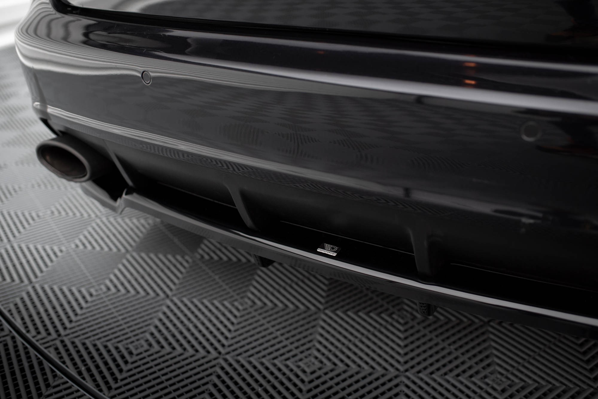 Baksplitter med diffuser Audi RS6 (C6) Avant 2007 - 2010 | Glossy Black Edition – bilde 4