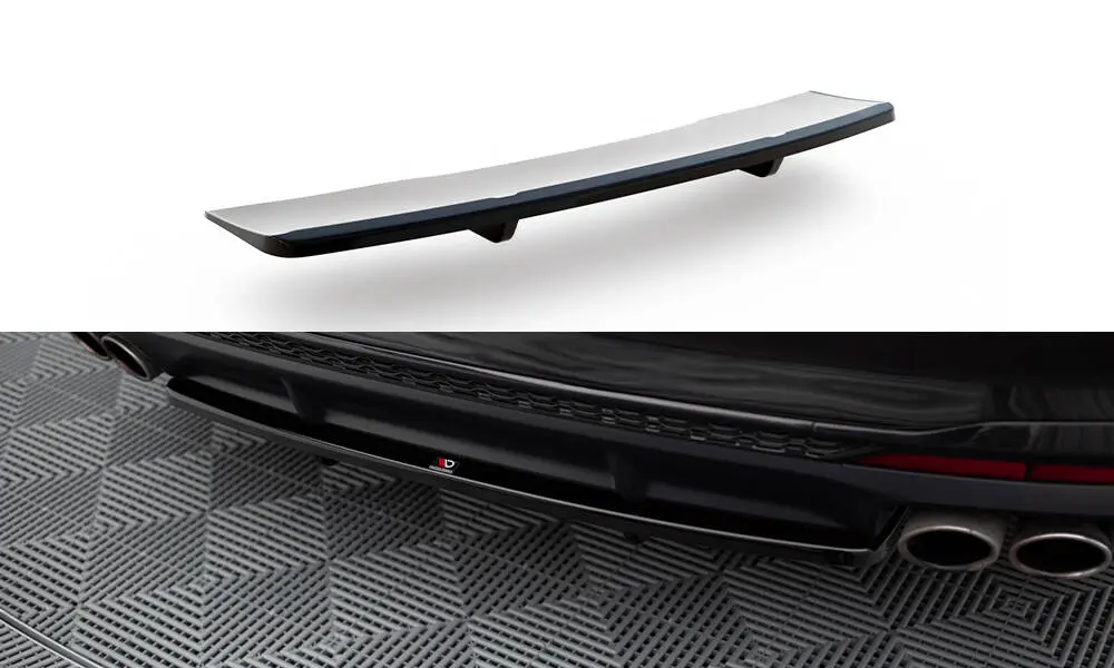 Baksplitter med diffuser Audi S4 (B9) facelift 2019 - > | Glossy Black Edition – bilde 2
