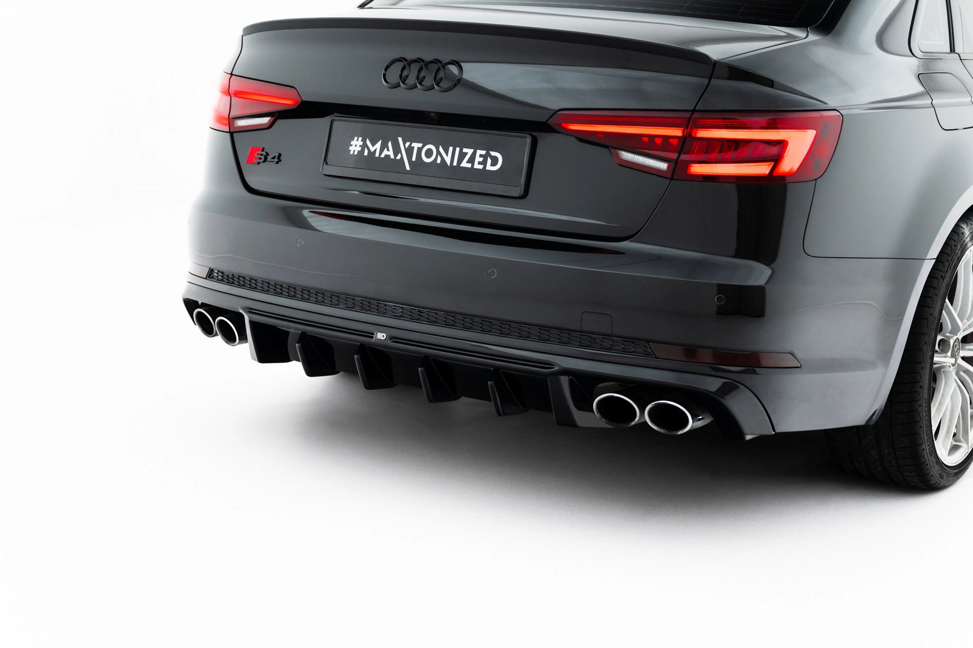 Baksplitter med diffuser Audi S4 B9 Sedan / Avant 2015 - 2019 – bilde 2