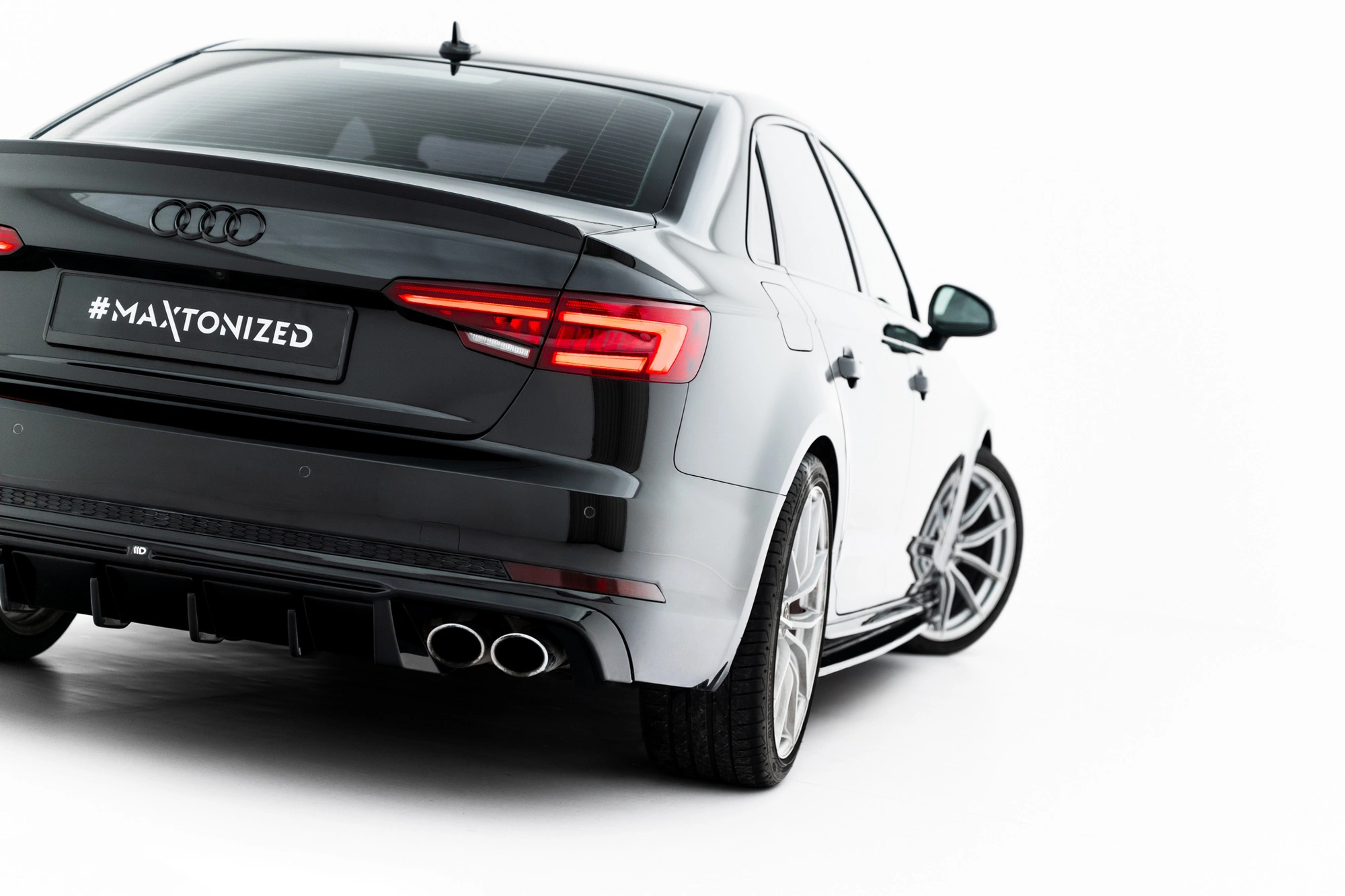 Baksplitter med diffuser Audi S4 B9 Sedan / Avant 2015 - 2019 – bilde 5