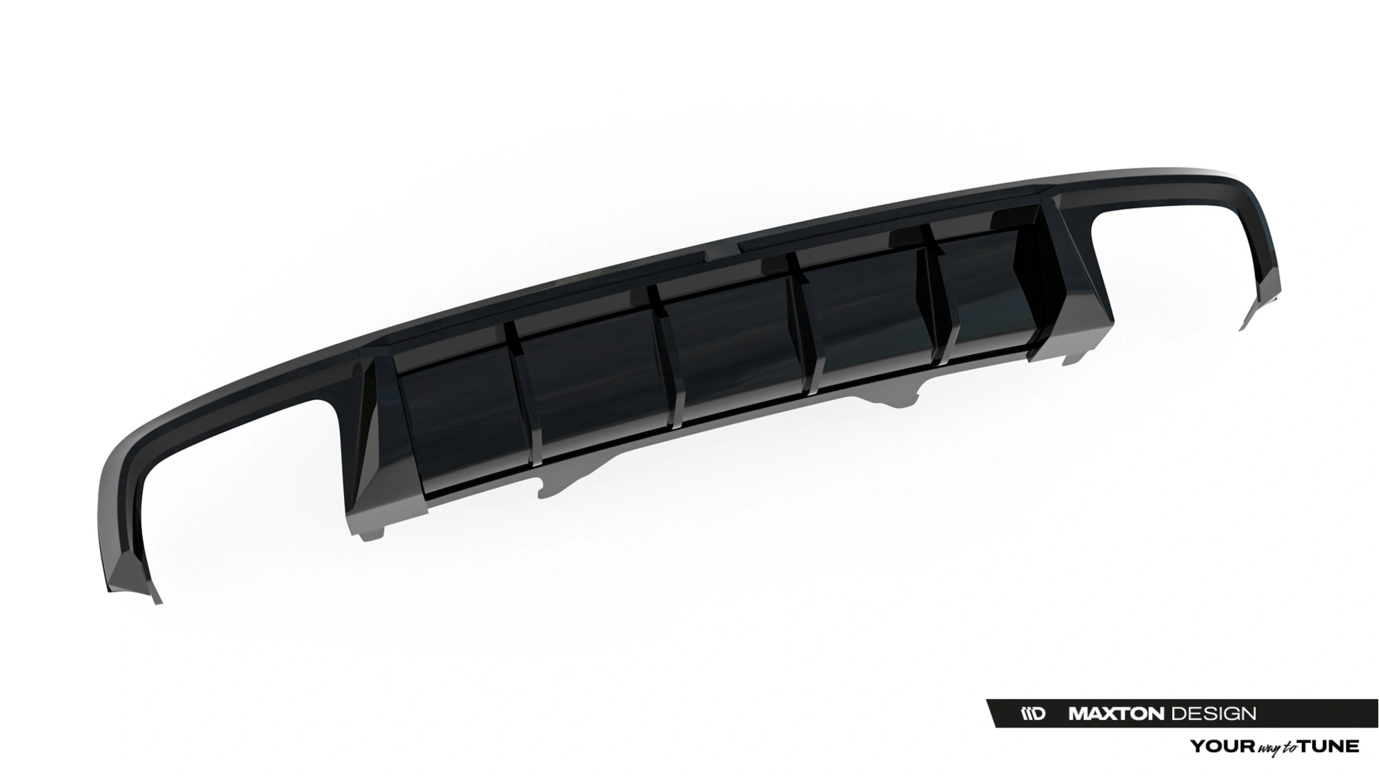 Baksplitter med diffuser Audi S4 B9 Sedan / Avant 2015 - 2019 – bilde 6