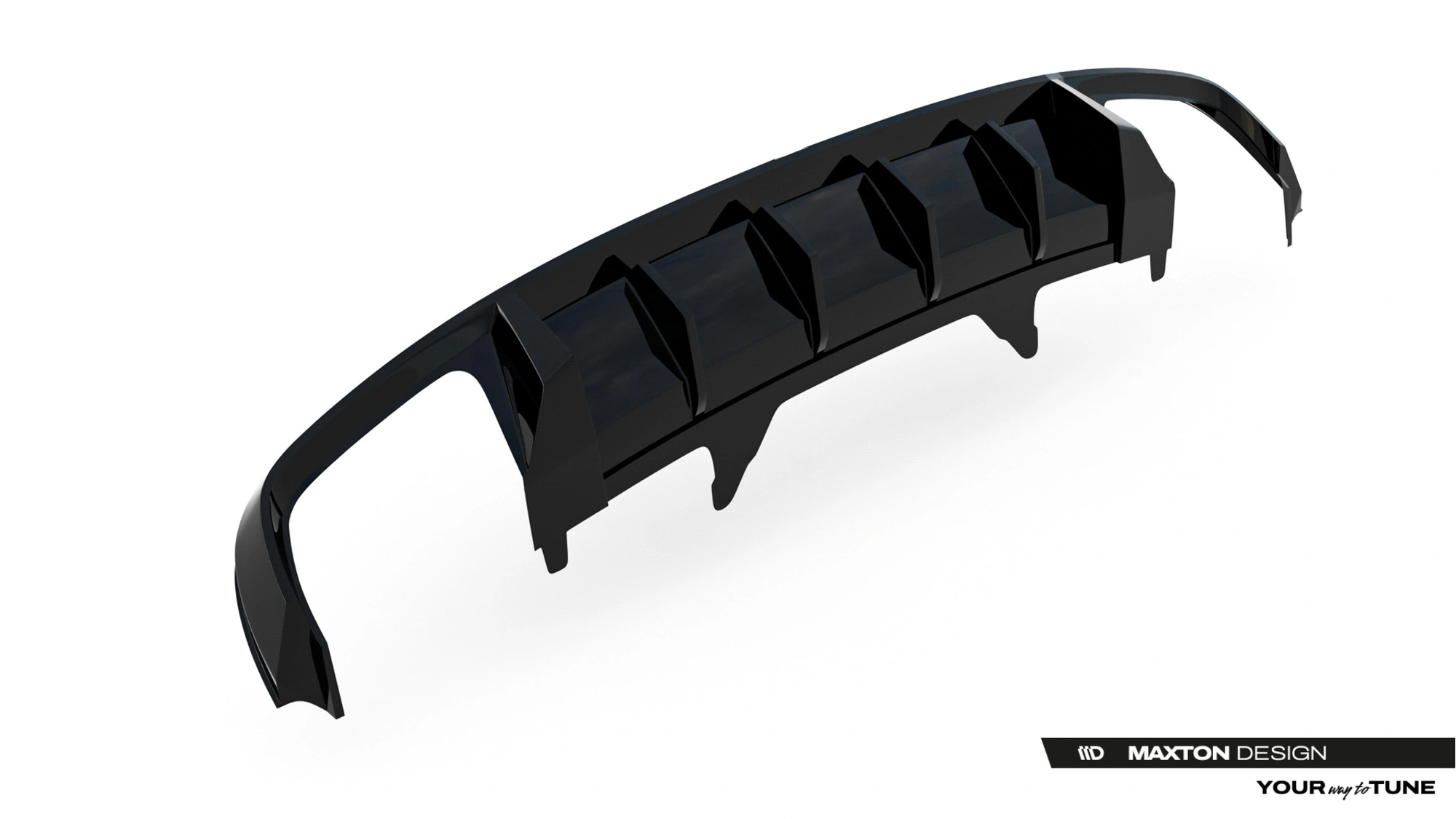 Baksplitter med diffuser Audi S4 B9 Sedan / Avant 2015 - 2019 – bilde 7