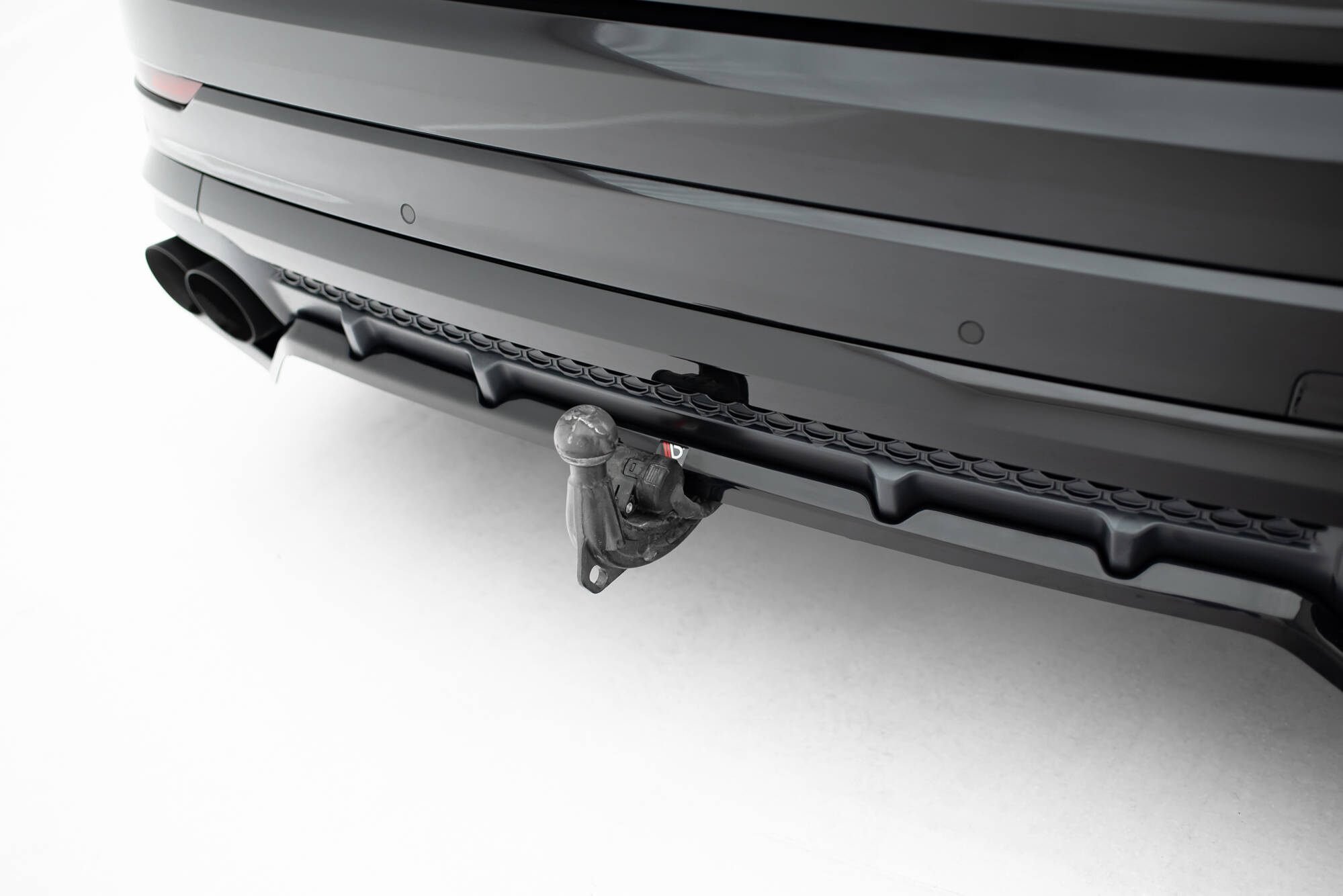 Baksplitter med diffuser Audi (SQ8/Q8) I Facelift 2023 - | Glossy Black Edition V2 – bilde 7