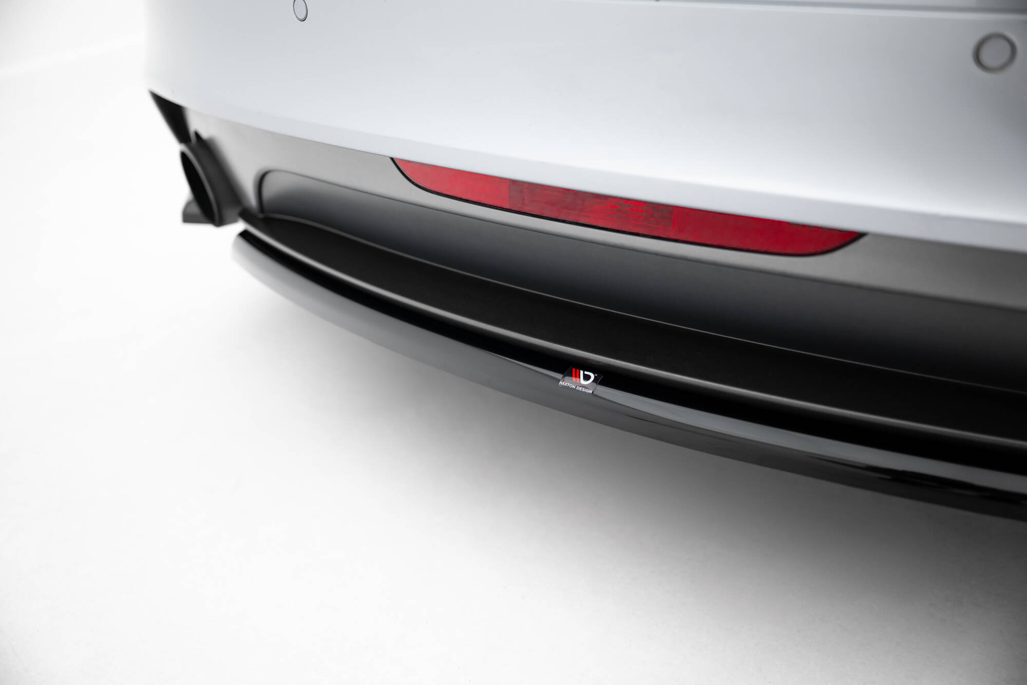 Baksplitter med diffuser Audi TT (8J) Facelift 2011 - 2014  | Glossy Black Edition – bilde 3