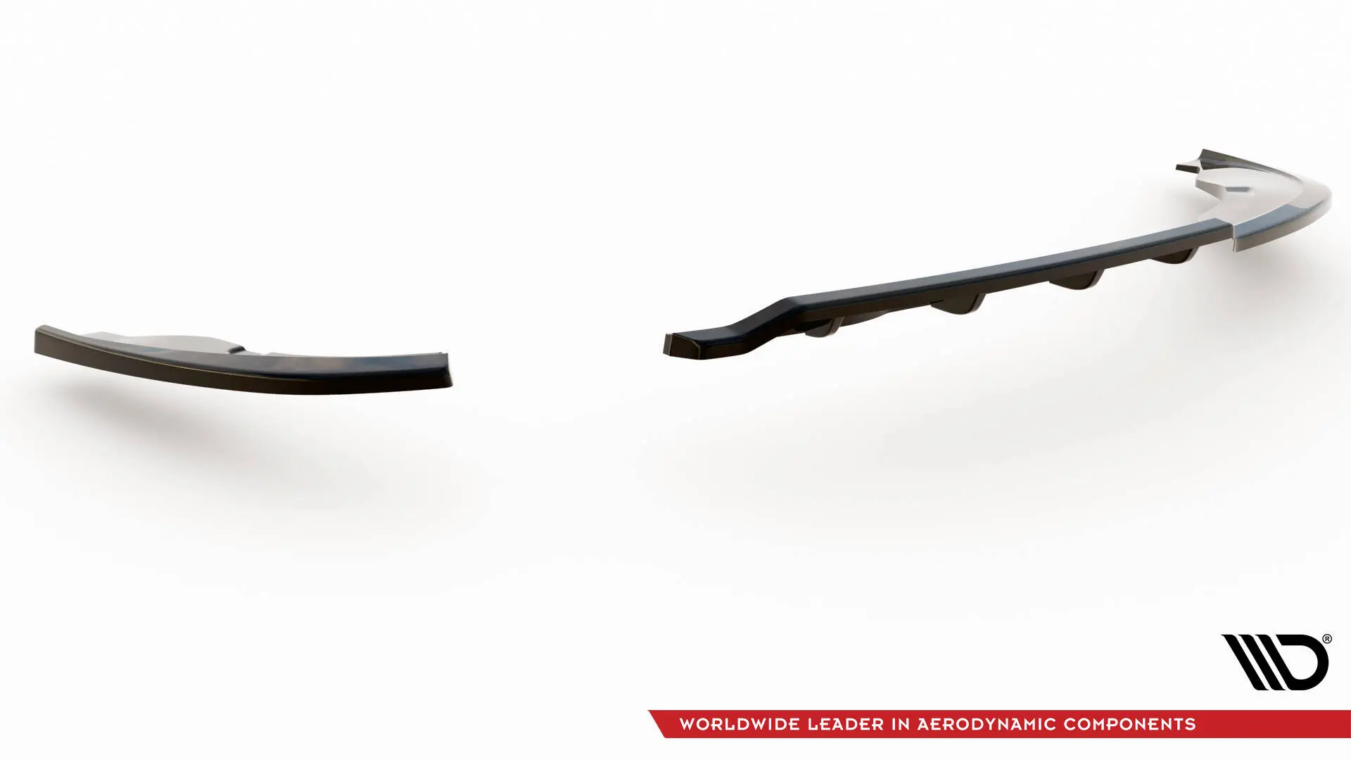 Baksplitter med diffuser BMW 1 (E81) facelift 2007 - 2011 | Glossy Black Edition – bilde 5