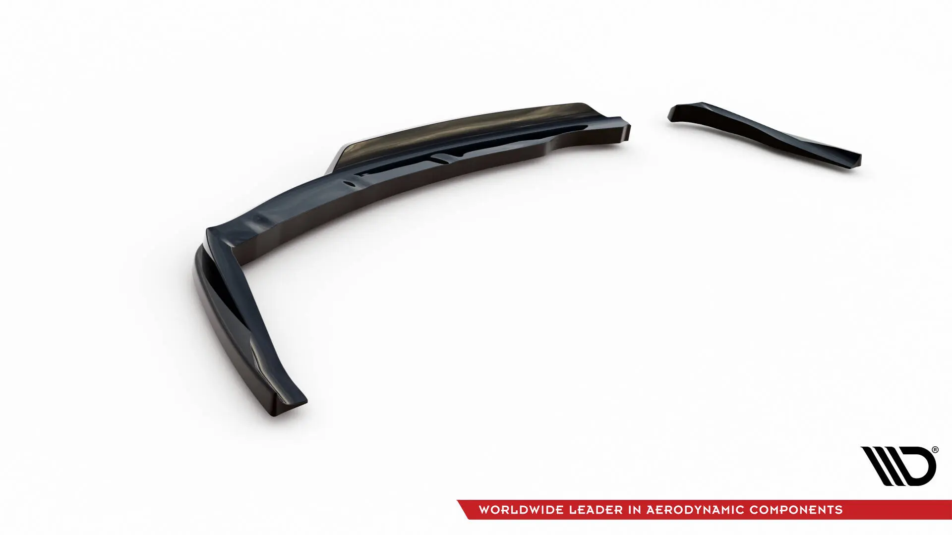 Baksplitter med diffuser BMW 1 (E87) M-Pakke facelift 2007 - 2011 | Glossy Black Edition – bilde 8