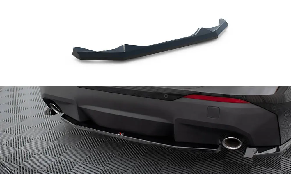 Baksplitter med diffuser BMW 2 Coupe (G42) 2021 - > | Glossy Black Edition – bilde 3