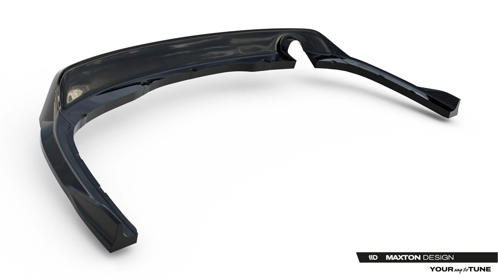 Baksplitter med diffuser BMW 3 (F30/F31) 2011 - 2015  | Glossy Black Edition – bilde 7
