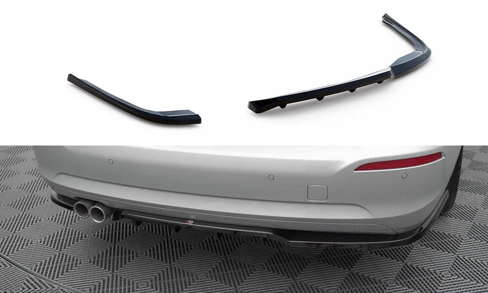 Baksplitter med diffuser BMW 3 GT (F34) facelift 2016 - 2019 | Glossy Black Edition – bilde 2