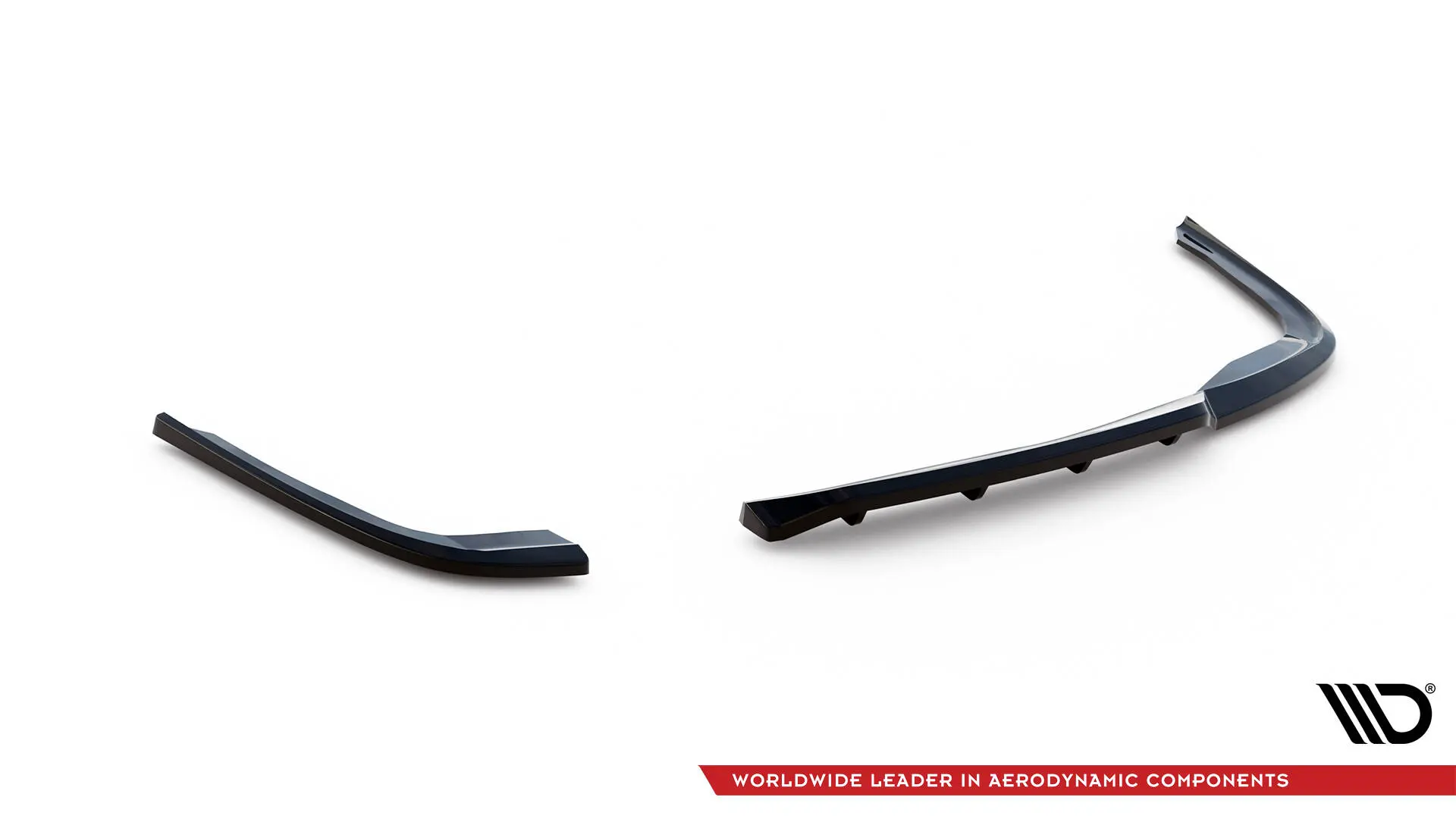 Baksplitter med diffuser BMW 3 GT (F34) facelift 2016 - 2019 | Glossy Black Edition – bilde 6