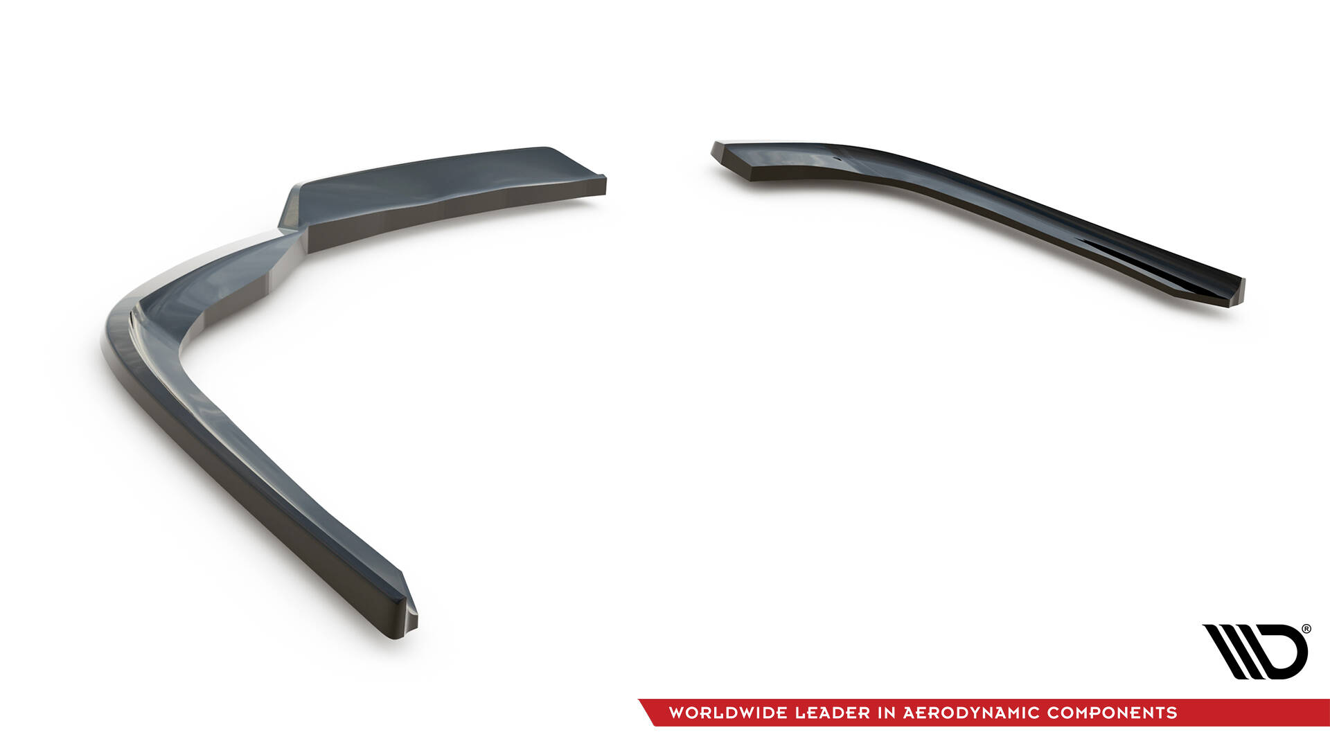 Baksplitter med diffuser BMW 3 GT (F34) facelift 2016 - 2019 | Glossy Black Edition – bilde 7
