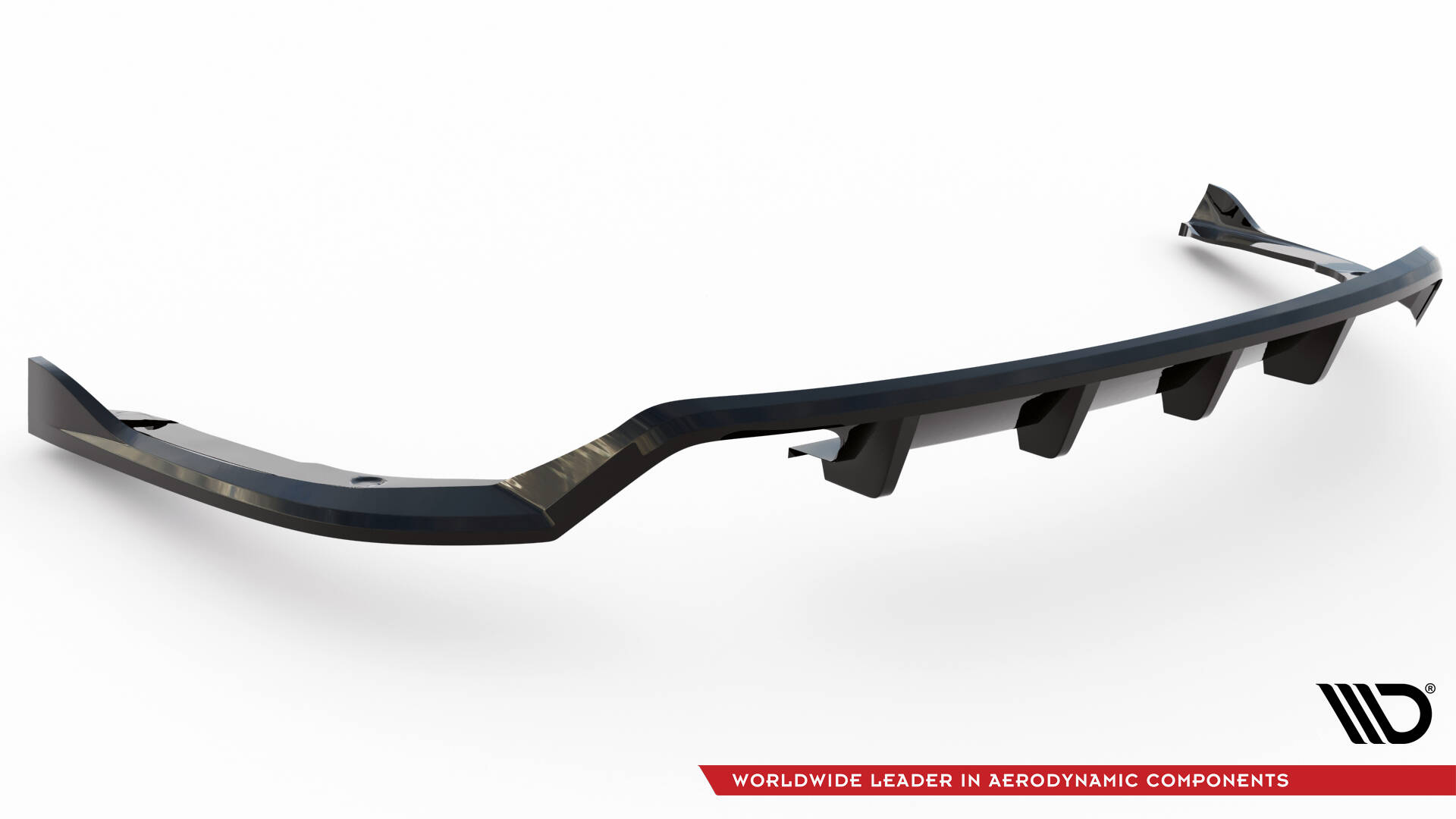 Baksplitter med diffuser BMW 4 Gran Coupe (F36) M-Pakke 2014 -2017 | Glossy Black Edition – bilde 6