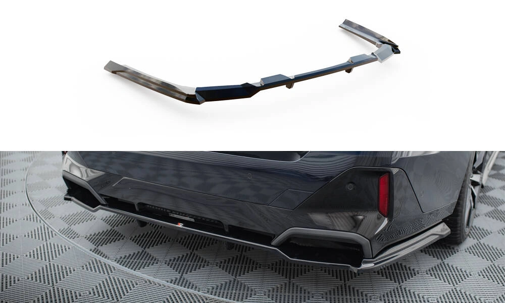 Baksplitter med diffuser BMW 5 / i5 (G60) Sedan M-Pack 2023 -> | V.1 Glossy Black Edition