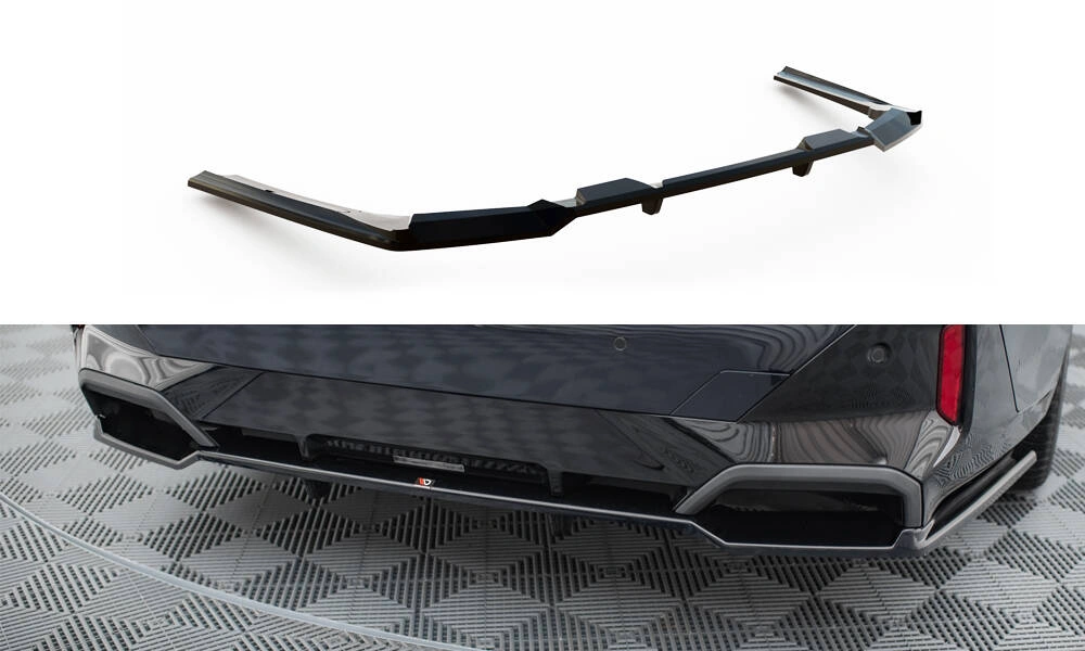 Baksplitter med diffuser BMW 5 / i5 (G60) Sedan M-Pack 2023 -> | V.2 Glossy Black Edition