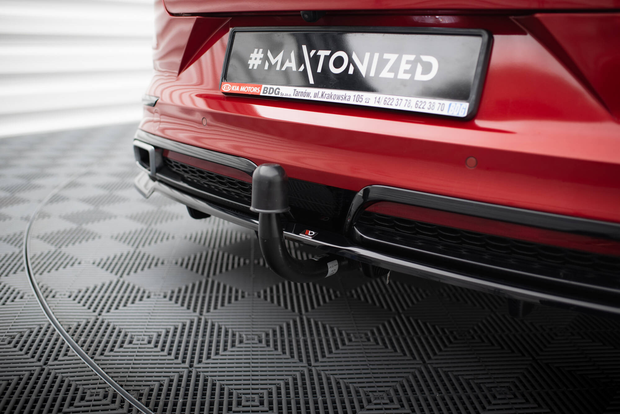 Baksplitter med diffuser BMW 6 (E63/E64) 2003 - 2007  | Glossy Black Edition – bilde 3