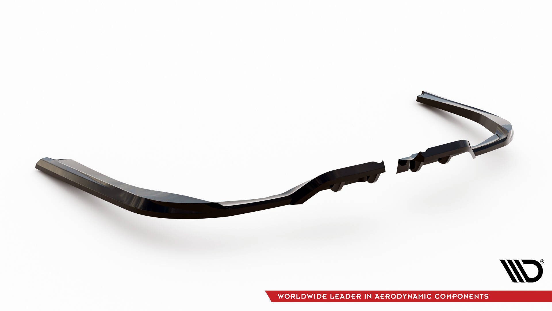 Baksplitter med diffuser BMW 7 (G70) 2022 -> | Glossy Black Edition – bilde 7