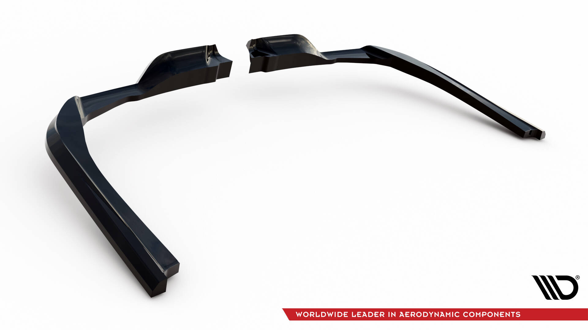 Baksplitter med diffuser BMW 7 (G70) 2022 -> | Glossy Black Edition – bilde 8