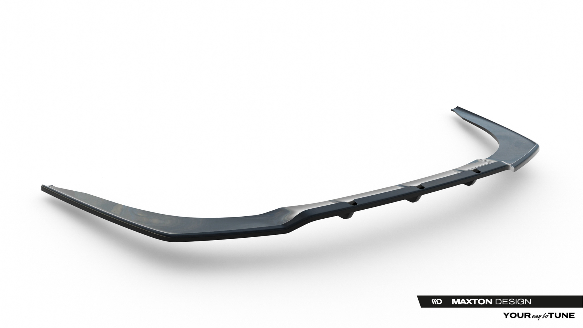 Baksplitter med diffuser BMW 8 Gran Coupe M-Pack (G16) 2018 - 2025 | Glossy Black Edition – bilde 6