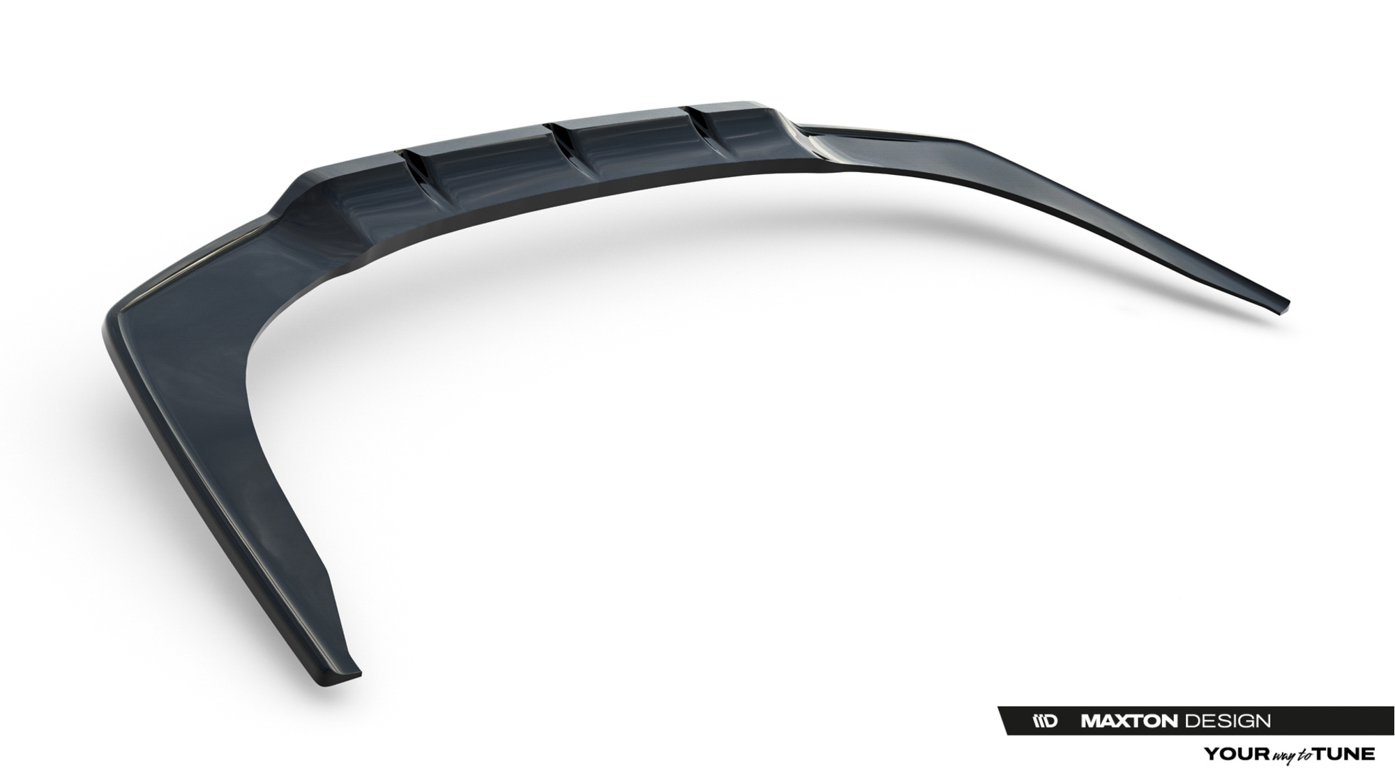Baksplitter med diffuser BMW 8 Gran Coupe M-Pack (G16) 2018 - 2025 | Glossy Black Edition – bilde 7
