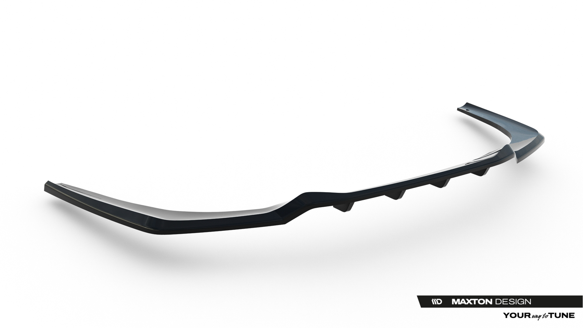 Baksplitter med diffuser BMW 8 M-Pack (G15) 2018 - 2025 | Glossy Black Edition – bilde 5