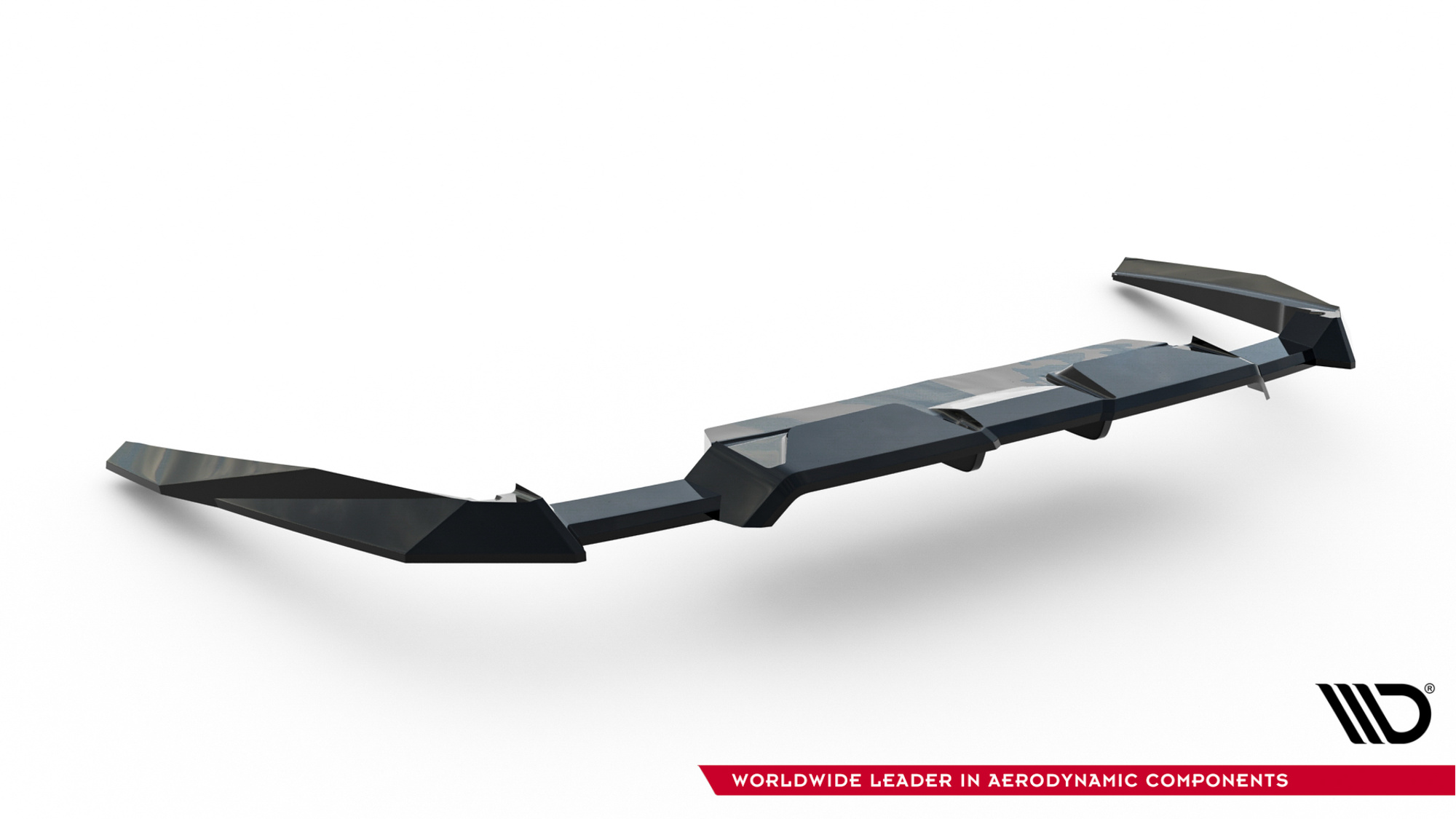 Baksplitter med diffuser BMW M5 (G90) 2024 ->  | Glossy Black Edition – bilde 8