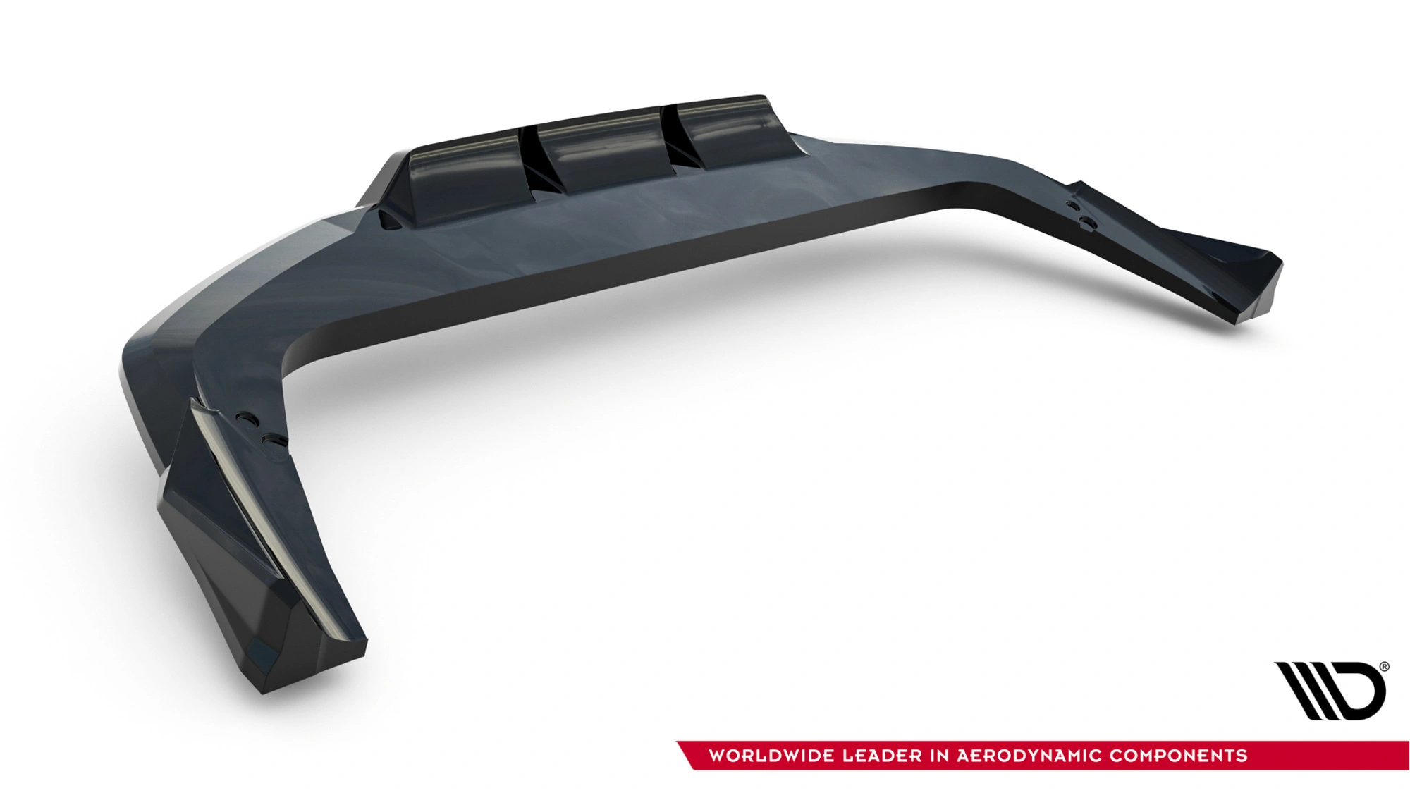 Baksplitter med diffuser BMW X2 / iX2 (U10) M-Pack 2023 -> | Glossy Black Edition – bilde 5