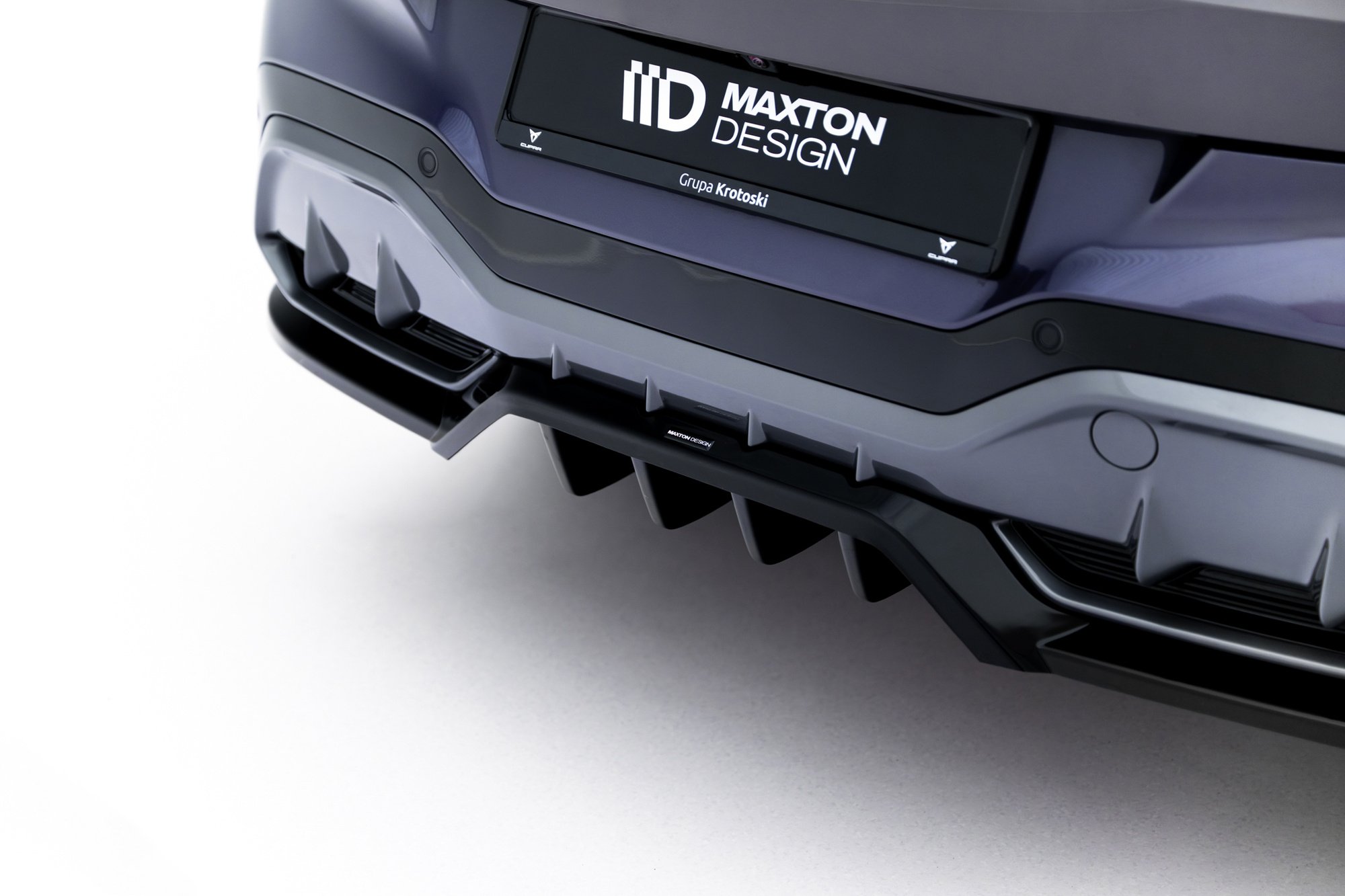 Baksplitter med diffuser BMW X2 / iX2 (U10) M-Pack 2023 -> | Glossy Black Edition V2 – bilde 5