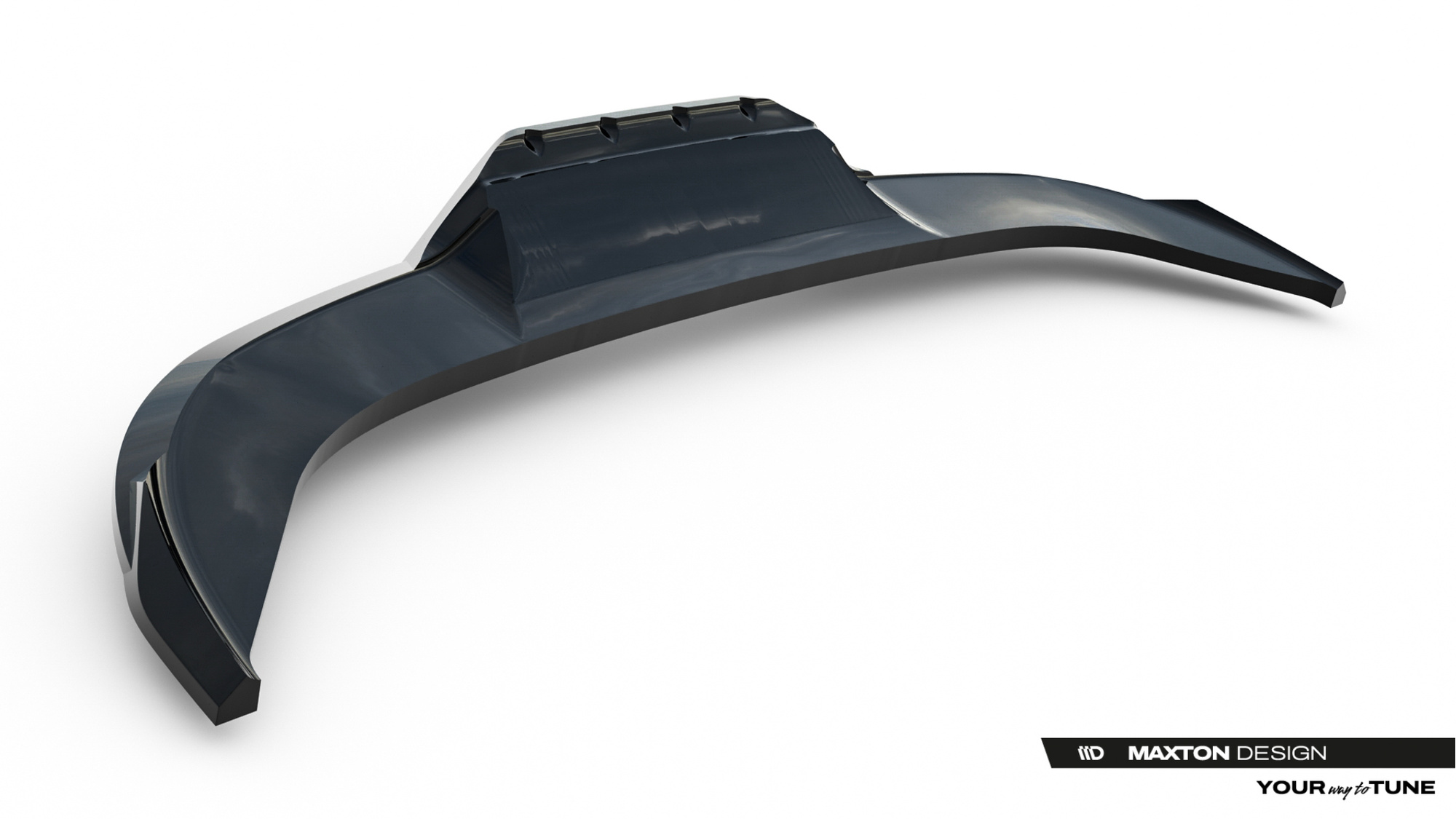Baksplitter med diffuser BMW X2 / iX2 (U10) M-Pack 2023 -> | Glossy Black Edition V2 – bilde 7
