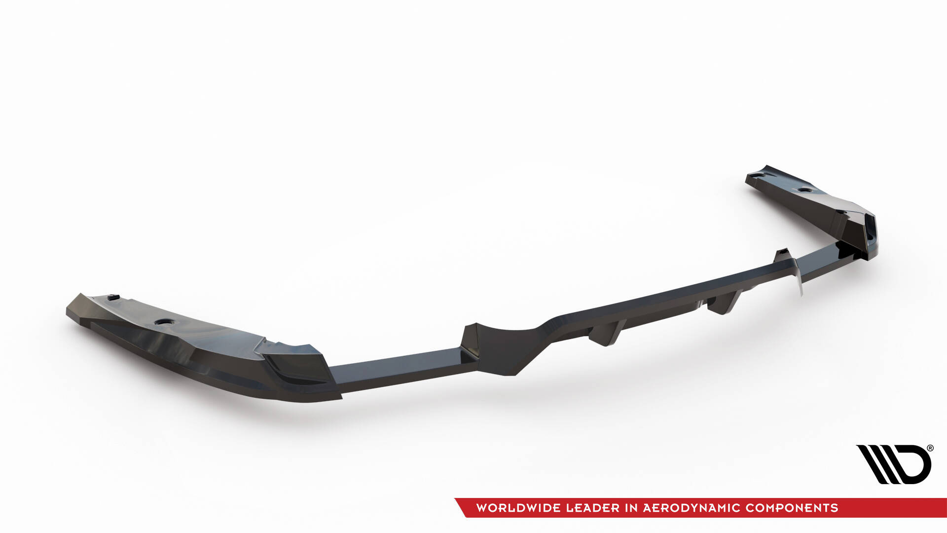 Baksplitter med diffuser BMW X4 M (F98) 2019 - 2021  | Glossy Black Edition – bilde 5