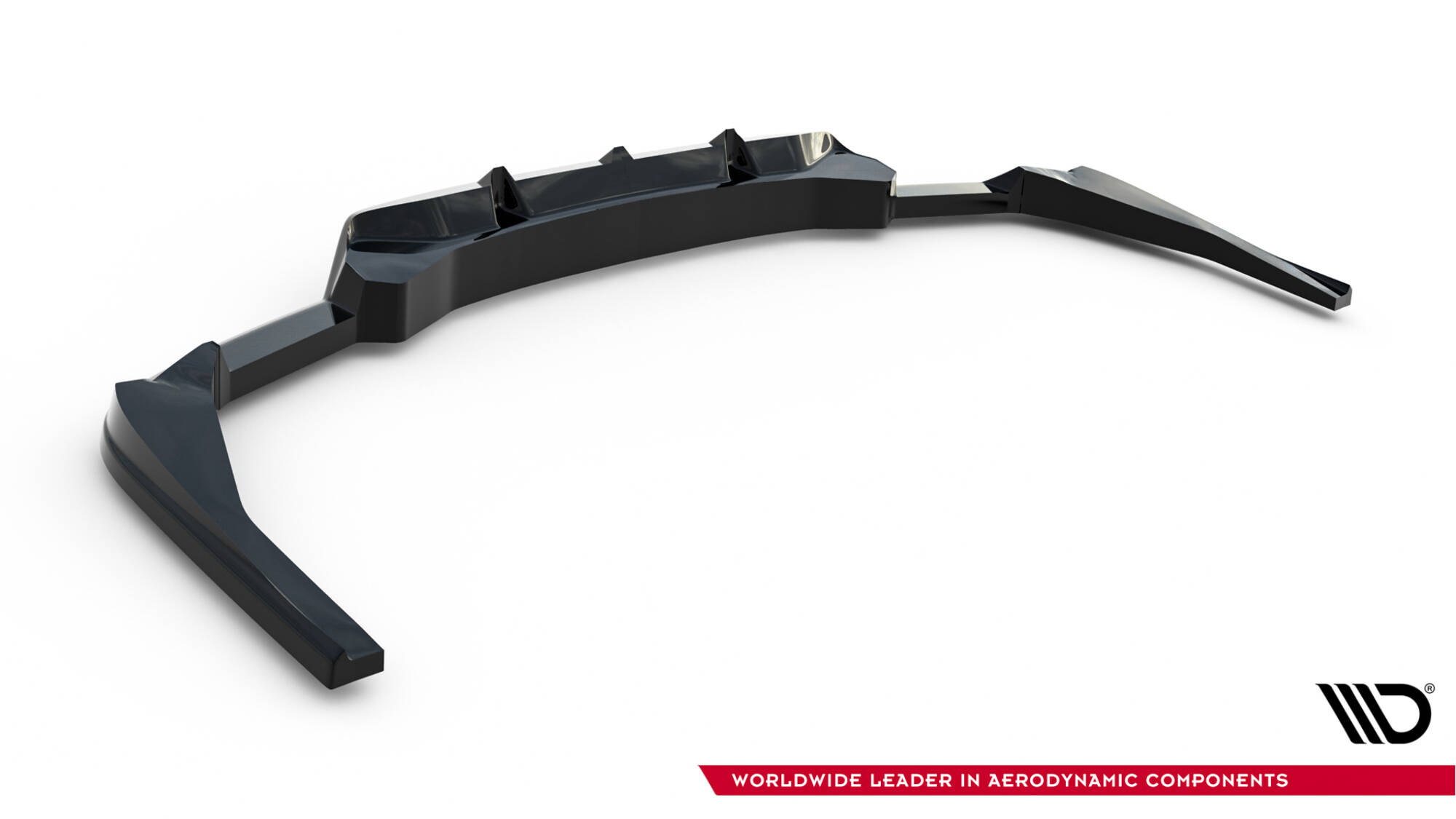 Baksplitter med diffuser BMW X4 M-Pack (G02) Facelift 2021 -> | Glossy Black Edition V2 – bilde 6