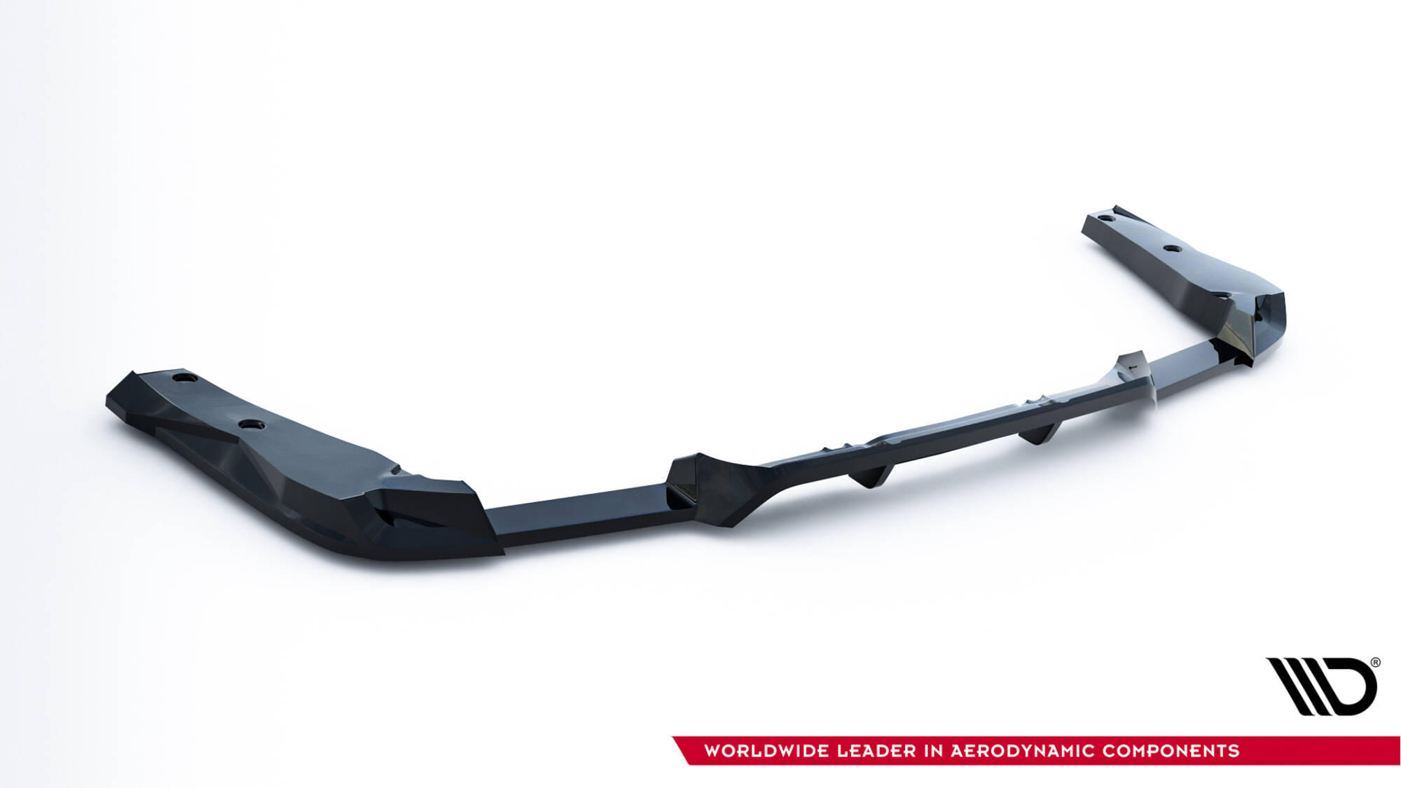 Baksplitter med diffuser BMW X4M (F98) Facelift 2021 ->  | Glossy Black Edition – bilde 7