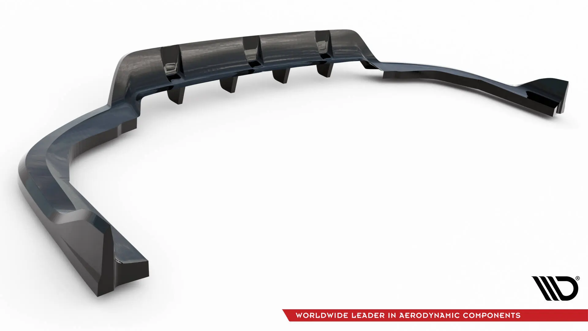 Baksplitter med diffuser BMW X5 (G05) M-Pakke 2018 - 2023 | Glossy Black Edition – bilde 6