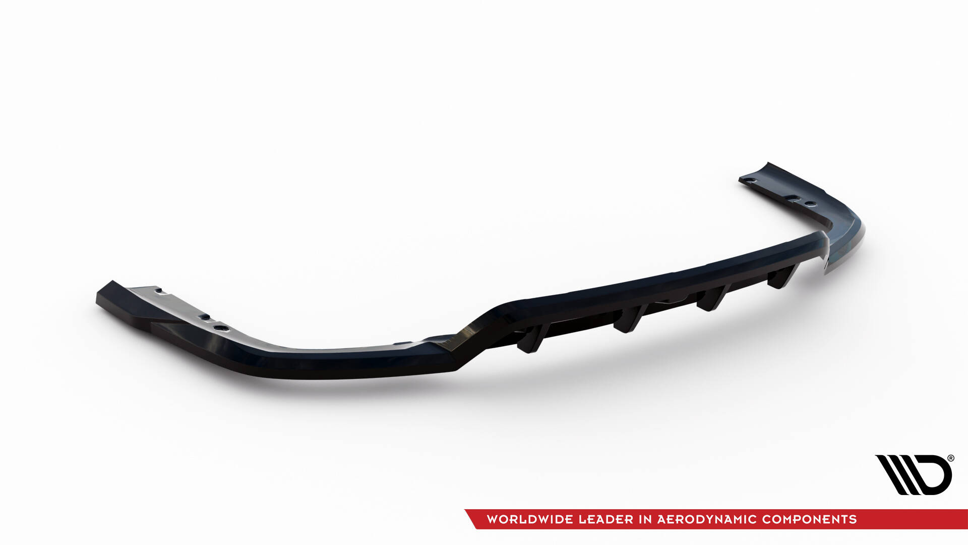 Baksplitter med diffuser BMW X6 (G06) M-Pakke Facelift 2023 - > | V.1 Glossy Black Edition – bilde 5