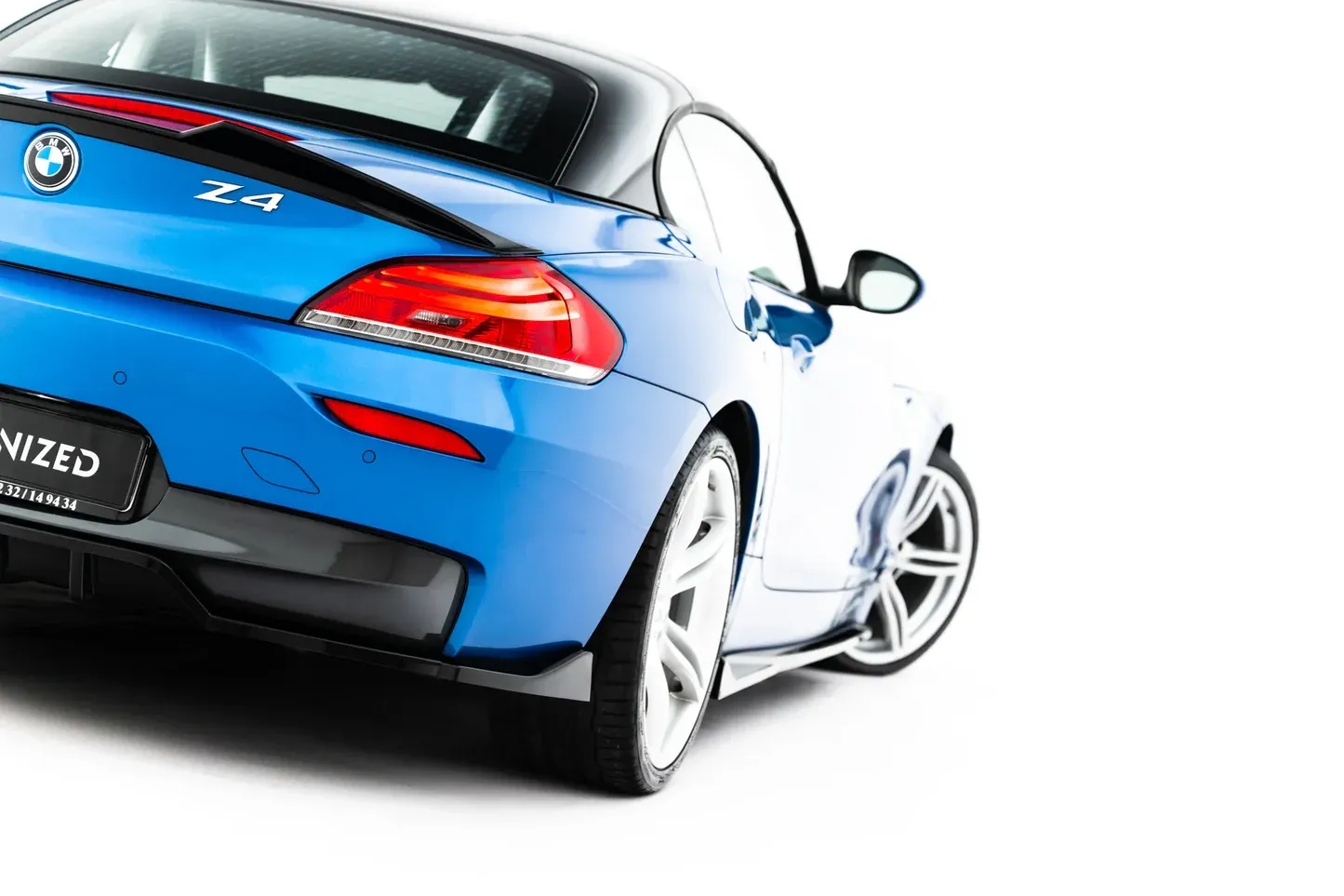 Baksplitter med diffuser BMW Z4 M-Pack (E89) Facelift 2013 - 2018 | Glossy Black Edition V2 – bilde 5