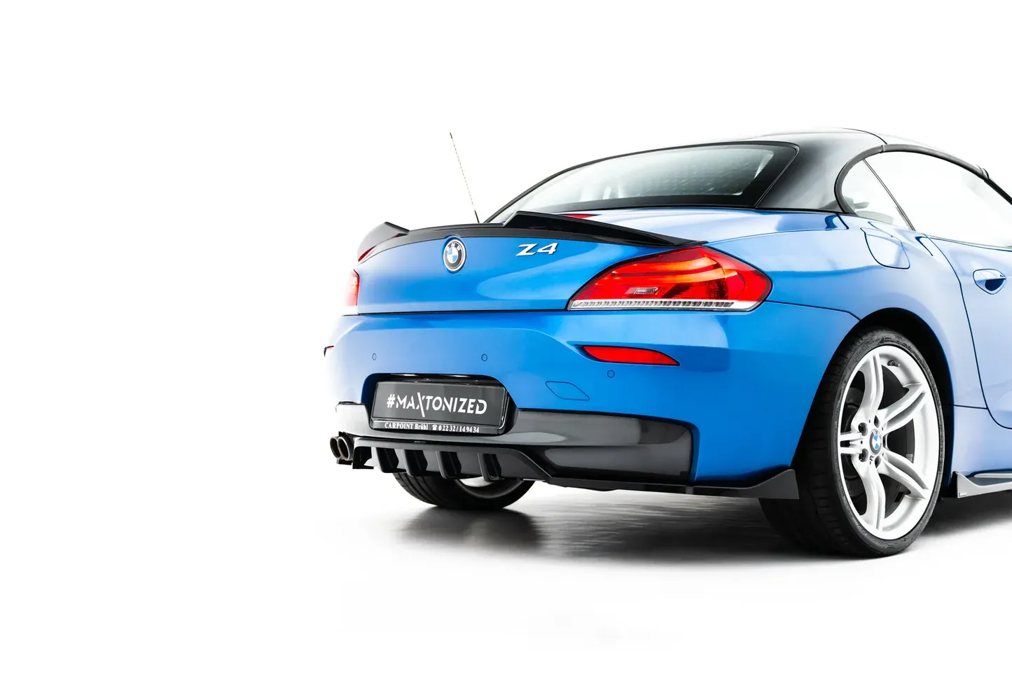 Baksplitter med diffuser BMW Z4 M-Pack (E89) Facelift 2013 - 2018 | Glossy Black Edition V2 – bilde 6