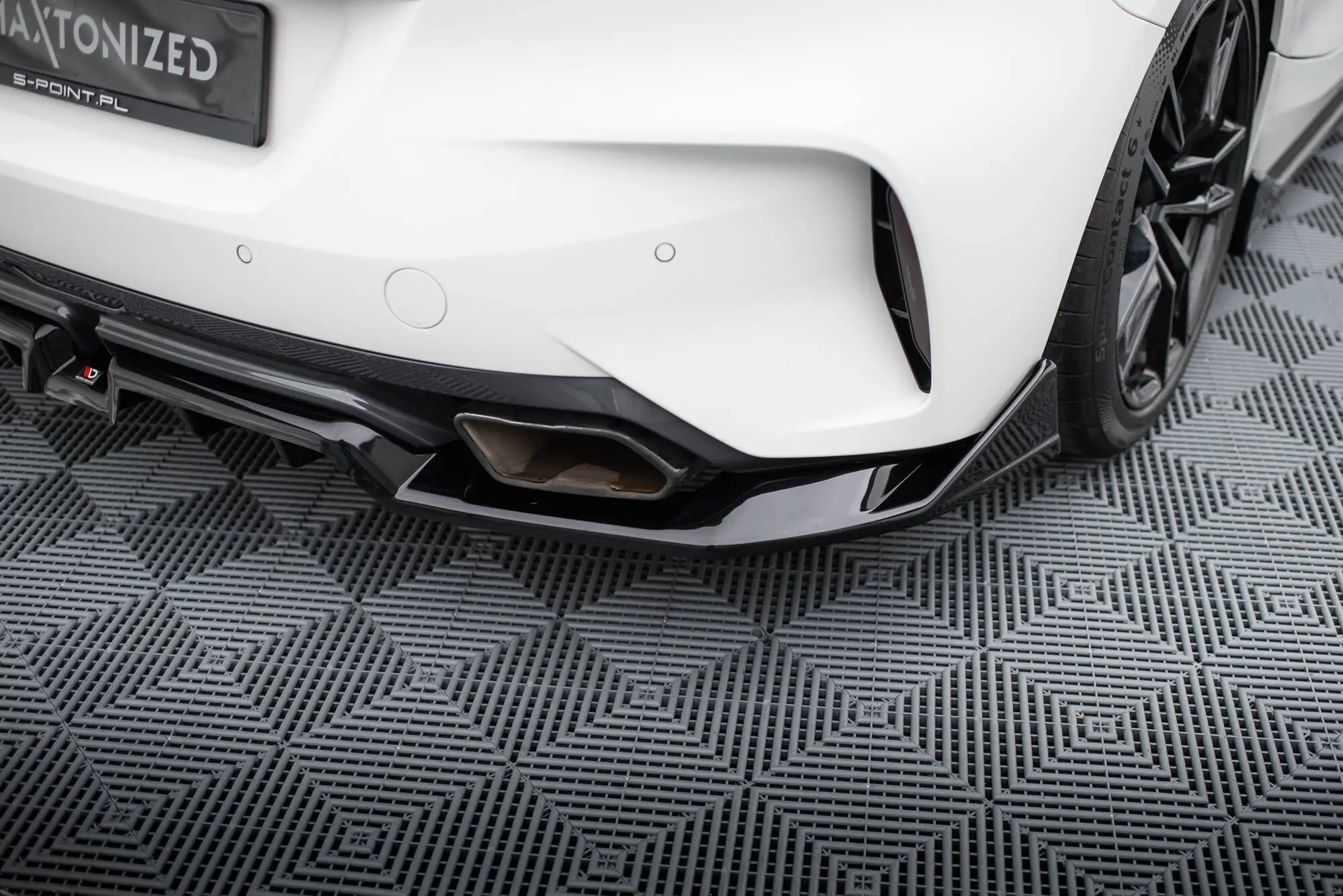Baksplitter med diffuser BMW Z4 M40i (G29) facelift 2022 - > | Glossy Black Edition – bilde 3