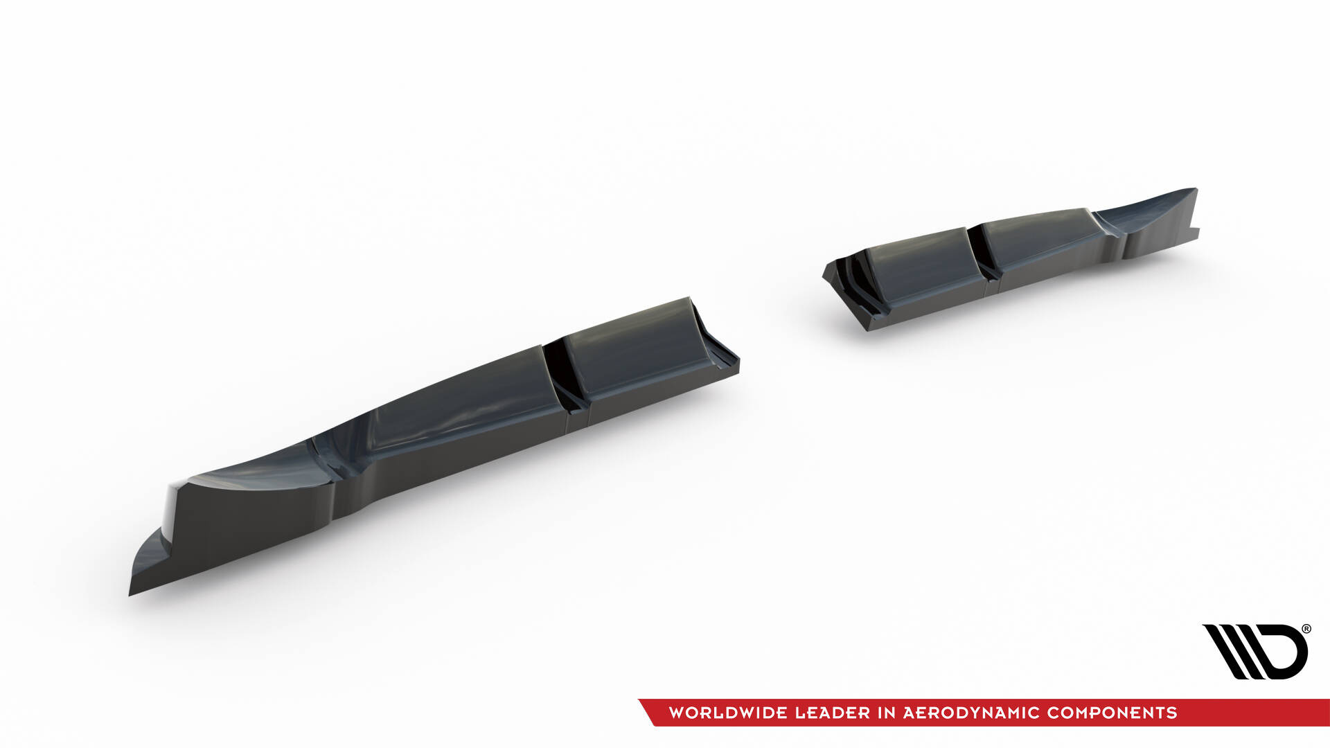 Baksplitter med diffuser Brabus Smart Fortwo (C451) Facelift 2012 - 2014  | Glossy Black Edition – bilde 5