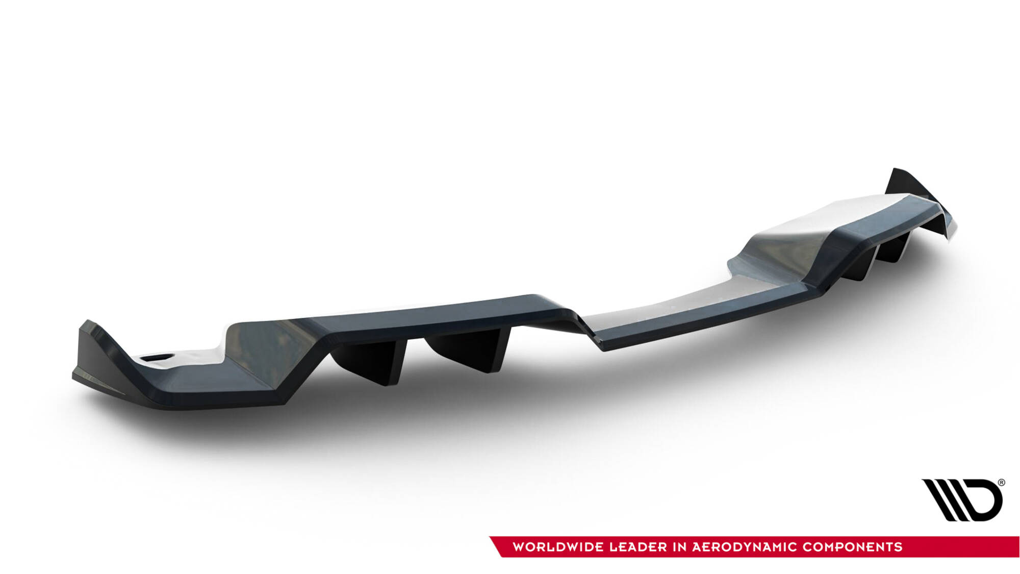 Baksplitter med diffuser Chevrolet Corvette Stingray (C7) 2013 - 2019 | Glossy Black Edition – bilde 8