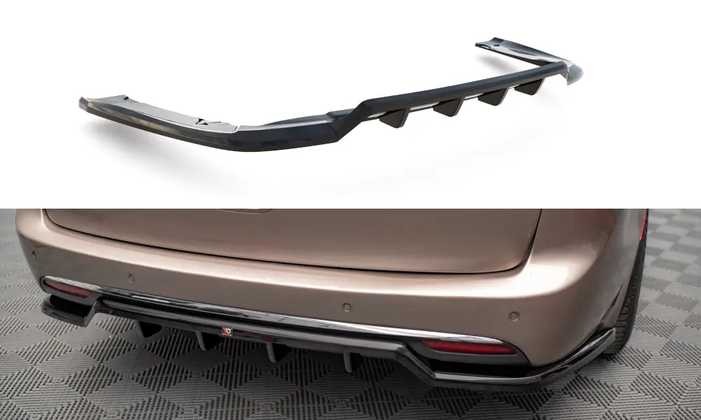 Baksplitter med diffuser Chrysler Pacifica II 2016-2020 | Glossy Black Edition – bilde 2