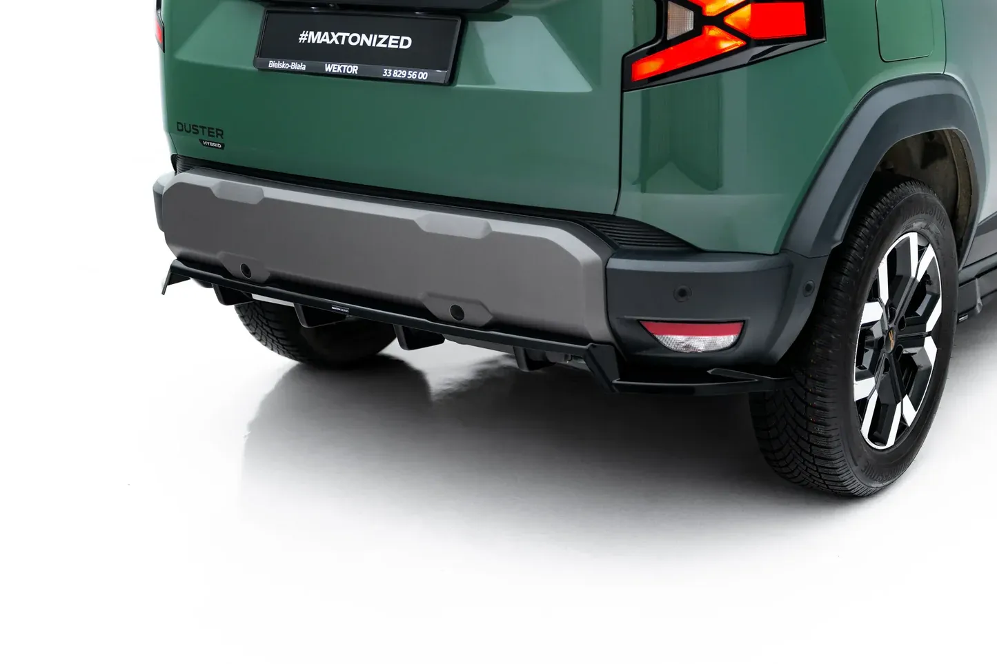 Baksplitter med diffuser Dacia Duster III 2024 -> | Glossy Black Edition – bilde 2