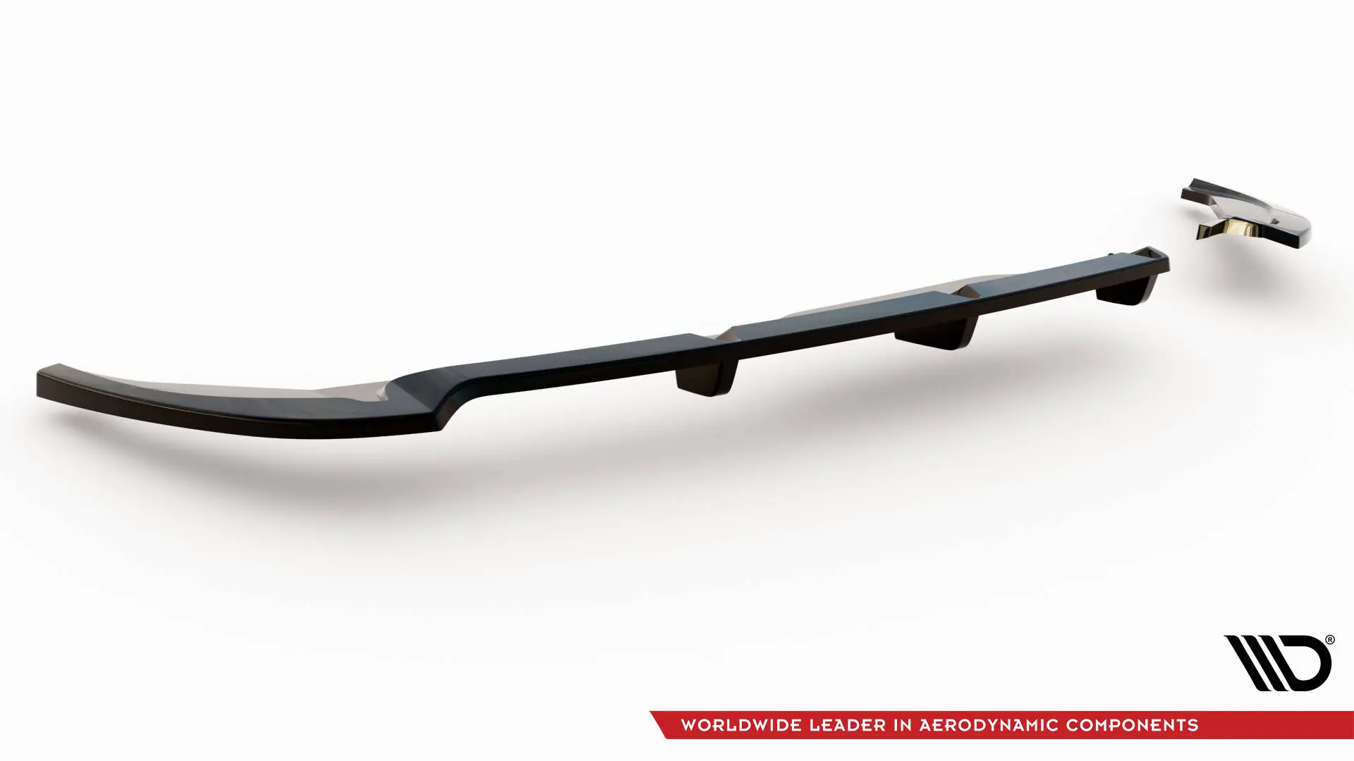 Baksplitter med diffuser Fiat 500X Sport Facelift 2018 - 2024 | Glossy Black Edition – bilde 6