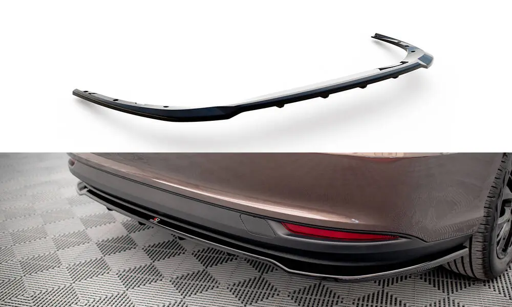 Baksplitter med diffuser Fiat Tipo S Sedan Mk1 2015 - 2020 | Glossy Black Edition – bilde 3