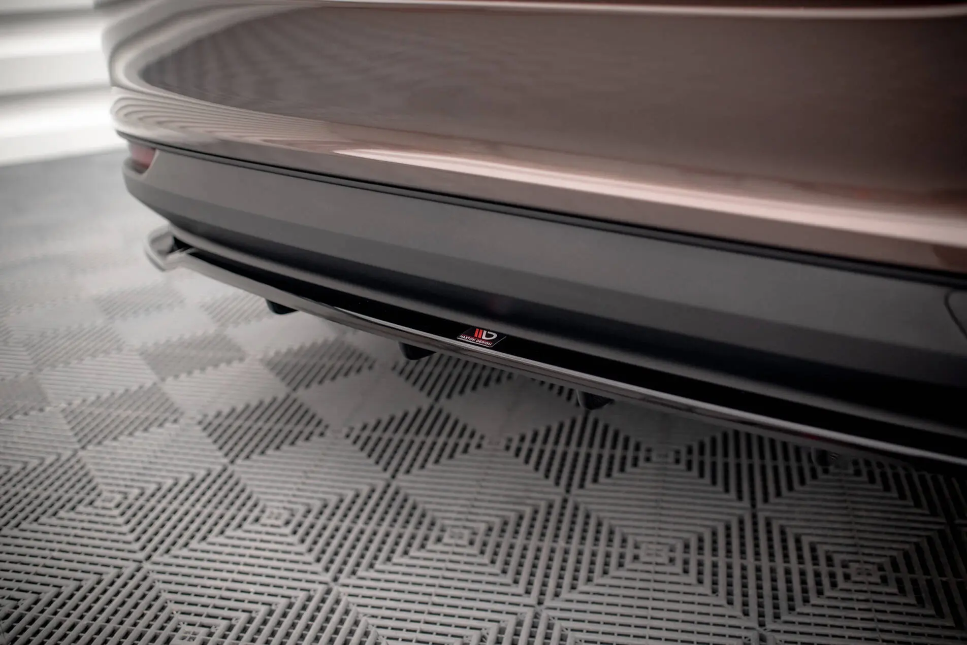 Baksplitter med diffuser Fiat Tipo S Sedan Mk1 2015 - 2020 | Glossy Black Edition – bilde 5