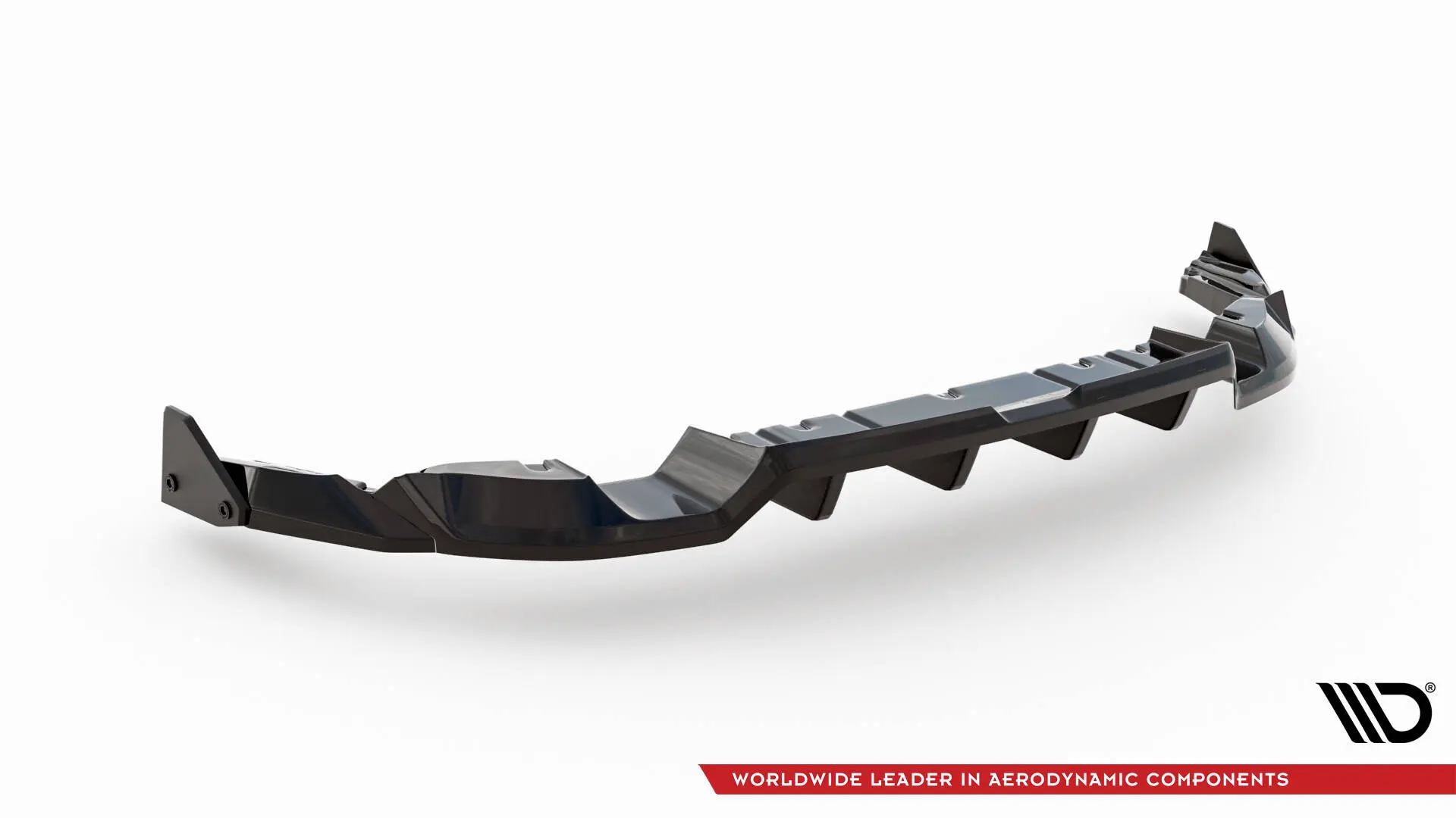 Baksplitter med diffuser + flopper Toyota GR86 2021 - > | V.1 Glossy Black Edition – bilde 7