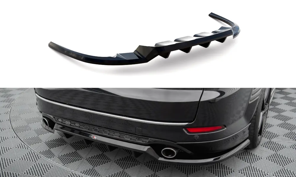 Baksplitter med diffuser Ford Mondeo ST-Line mk4 facelift 2010 - 2014 | Glossy Black Edition – bilde 2