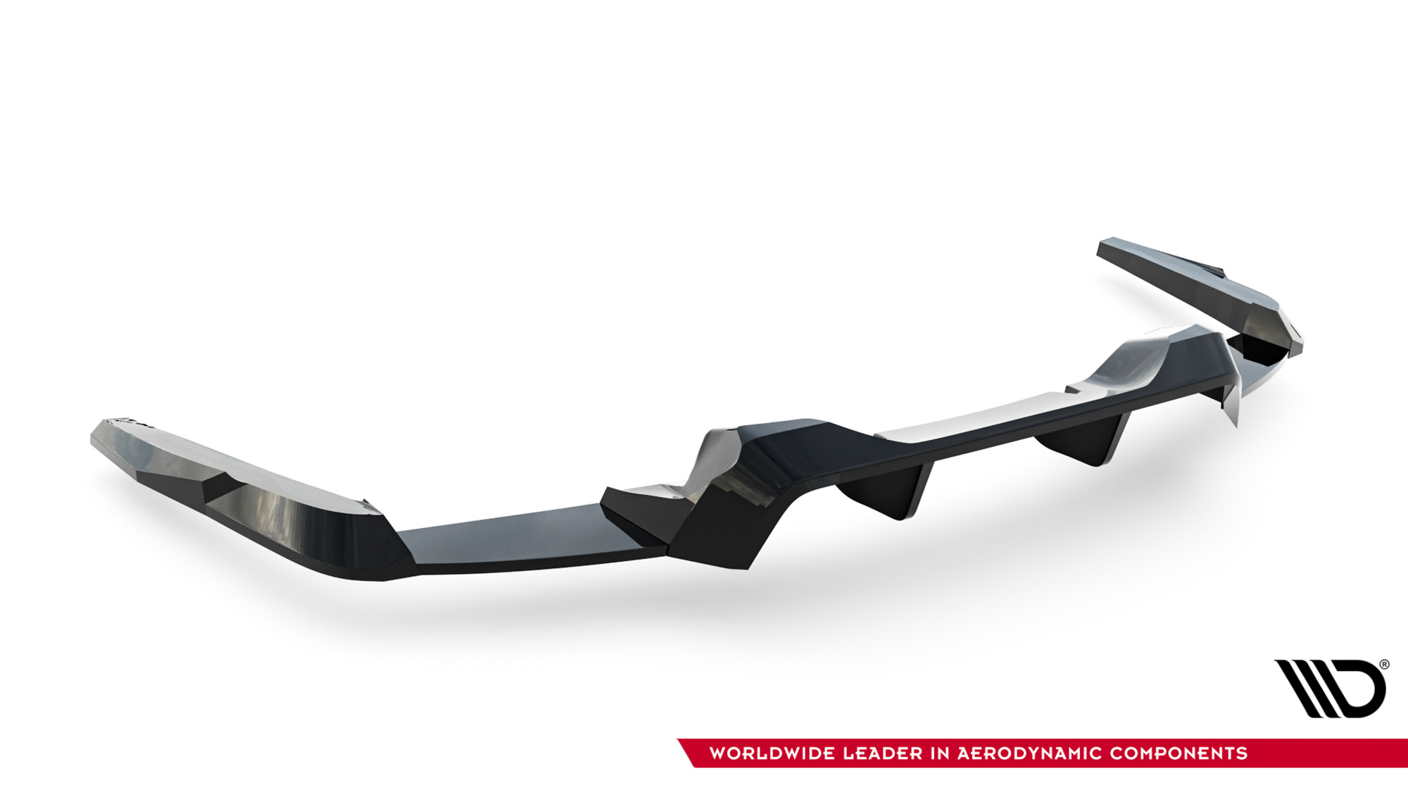 Baksplitter med diffuser Ford Mustang Dark Horse VII 2024 ->  | Glossy Black Edition – bilde 6