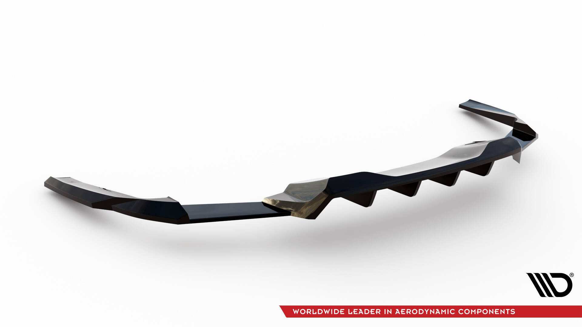 Baksplitter med diffuser Ford Mustang GT VII 2023 ->  | Glossy Black Edition – bilde 5